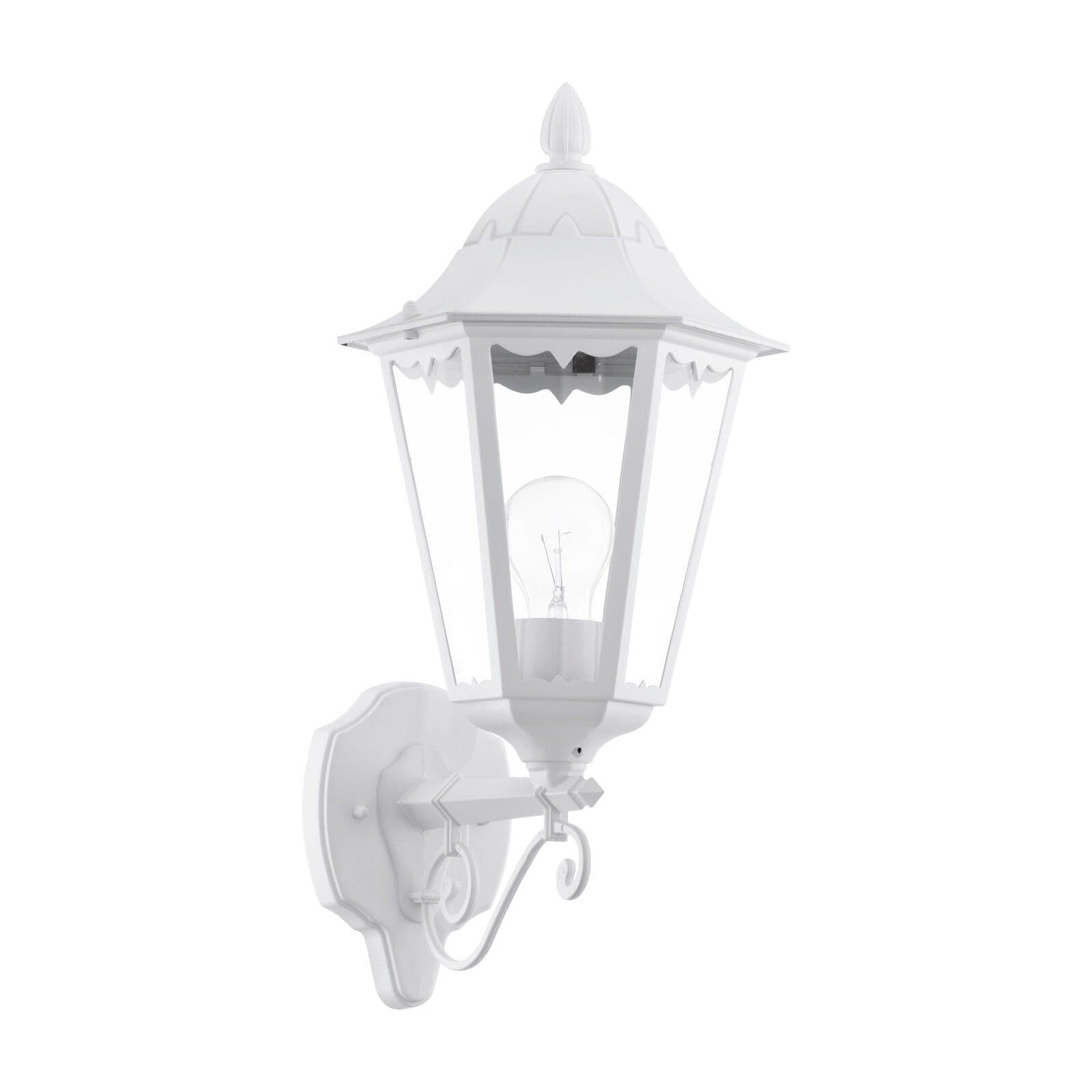 IP44 Outdoor Wall Light Traditional Lantern 1x 60W E27 Porch Lamp Up