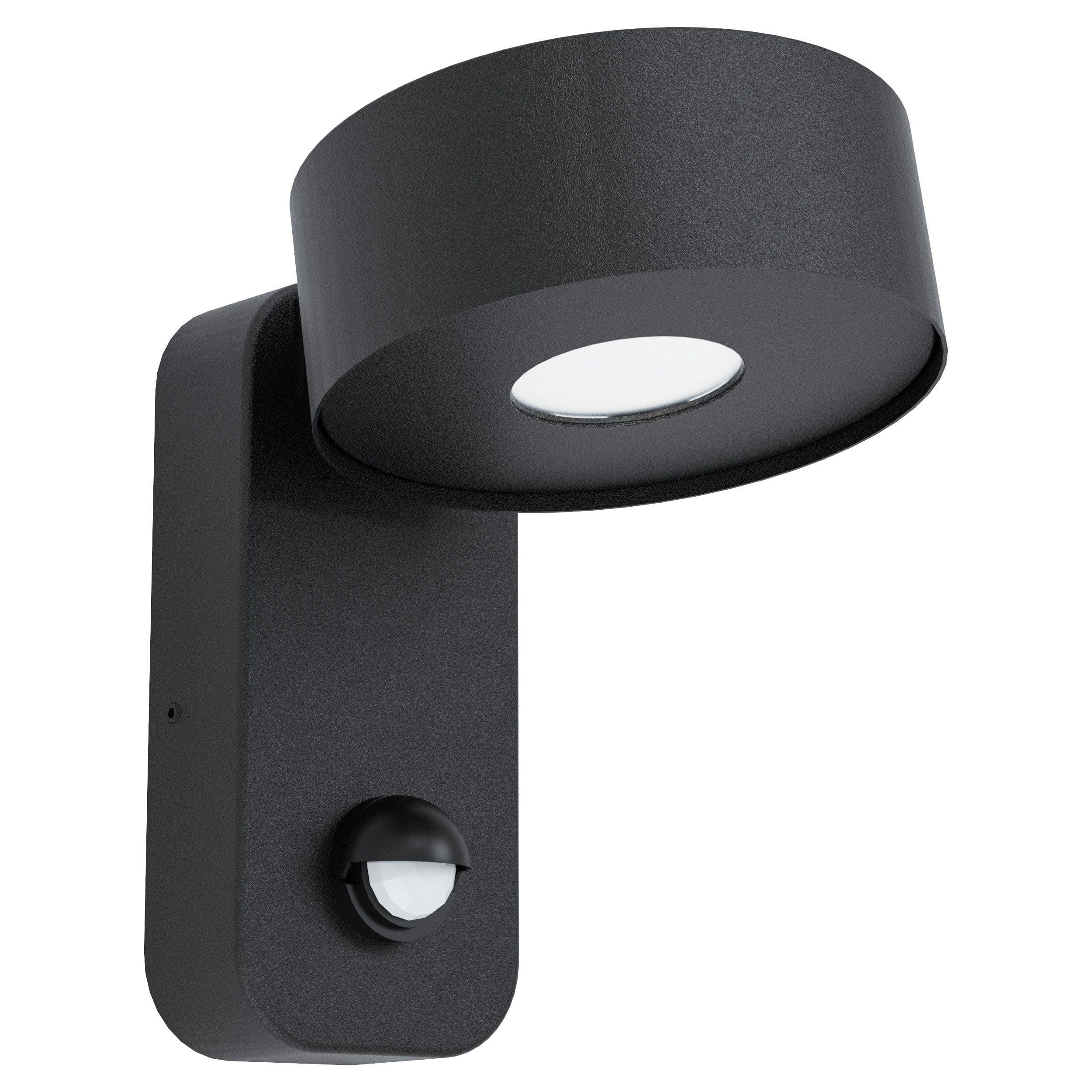 IP44 Outdoor Wall Light & PIR Sensor Zinc Steel 6W Built LED