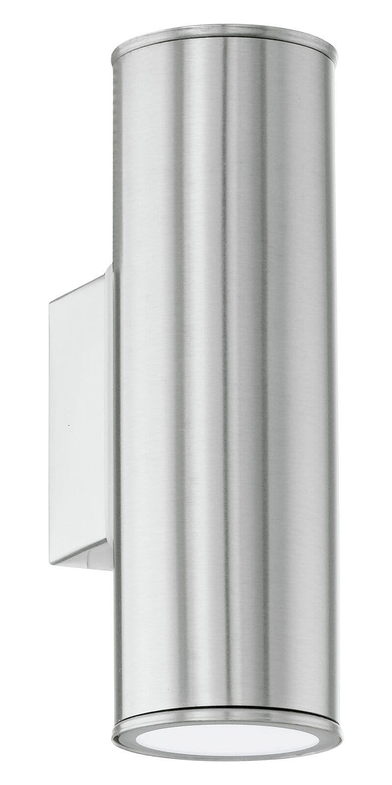 IP44 Outdoor Wall Light Stainless Steel 1x 3W GU10 Bulb Porch Up & Down Lamp