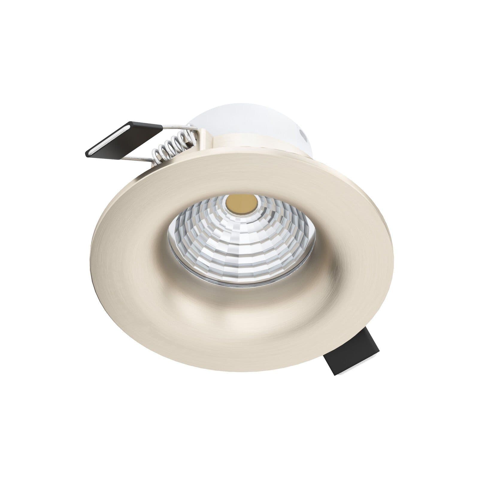 Wall Ceiling Flush Fixed Downlight Satin Nickel Spotlight 6W Built LED