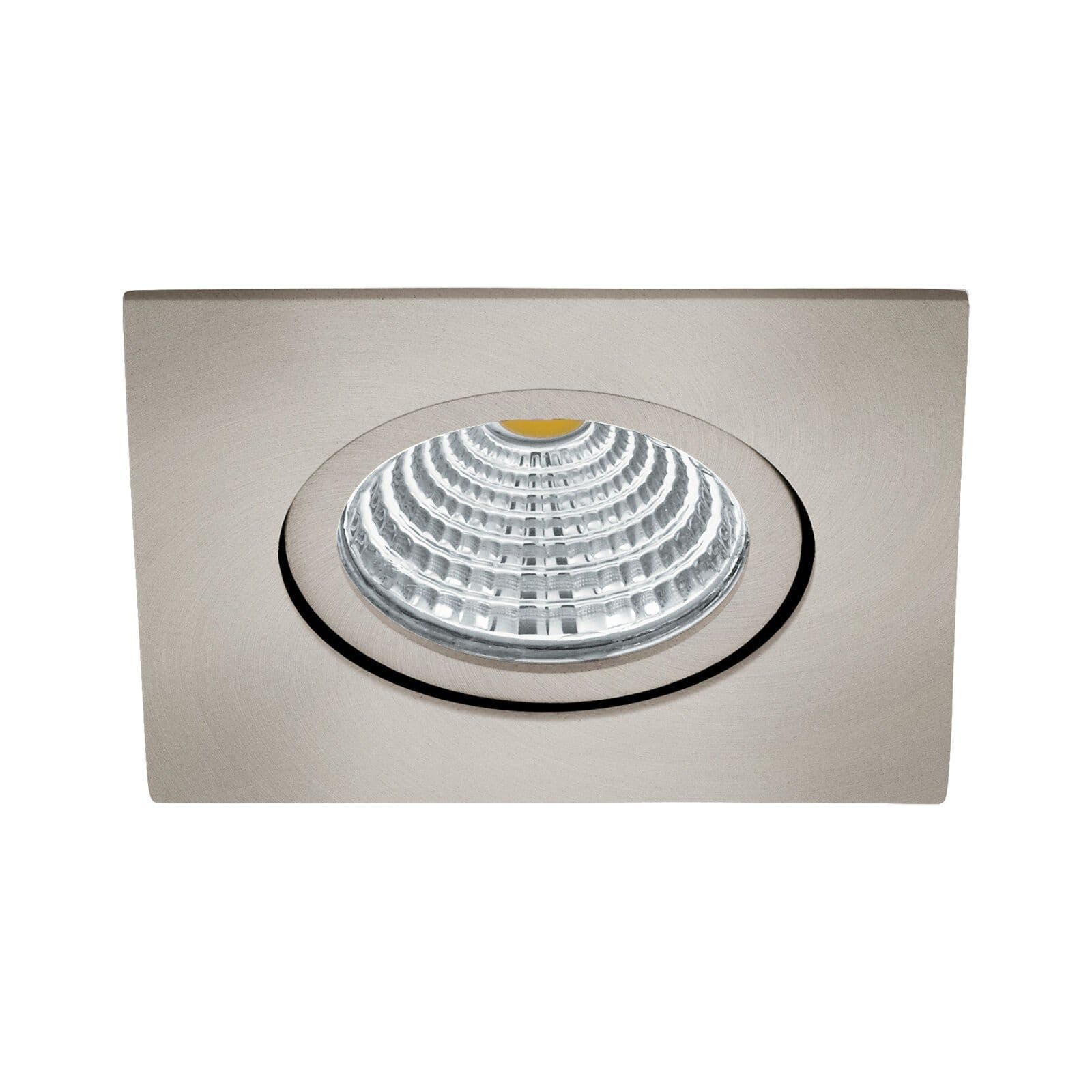 Wall Ceiling Recess Square Downlight Satin Nickel Spotlight 6W Built LED