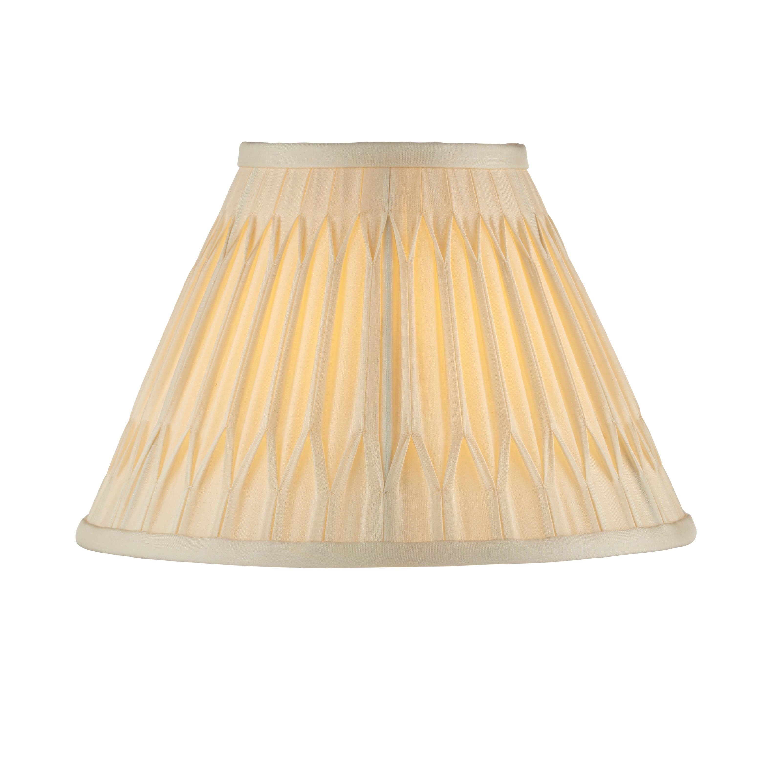 Tapered Cylinder Lamp Shade Silk 60W E27 or B22 Living Room e10065