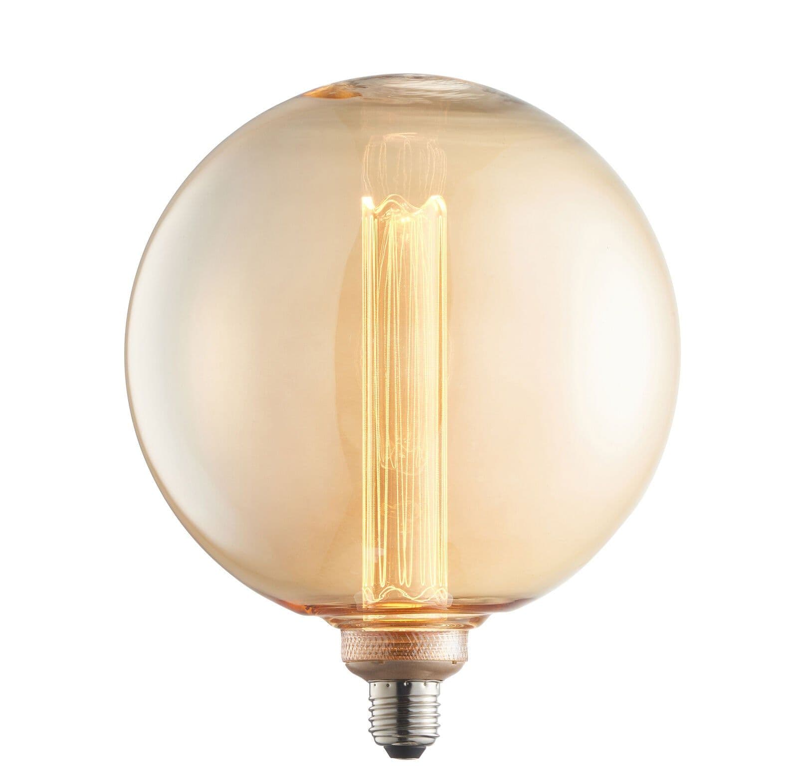 LED Filament Lamp Bulb Amber Glass 2.8W LED E27 Warm Globe Bulb