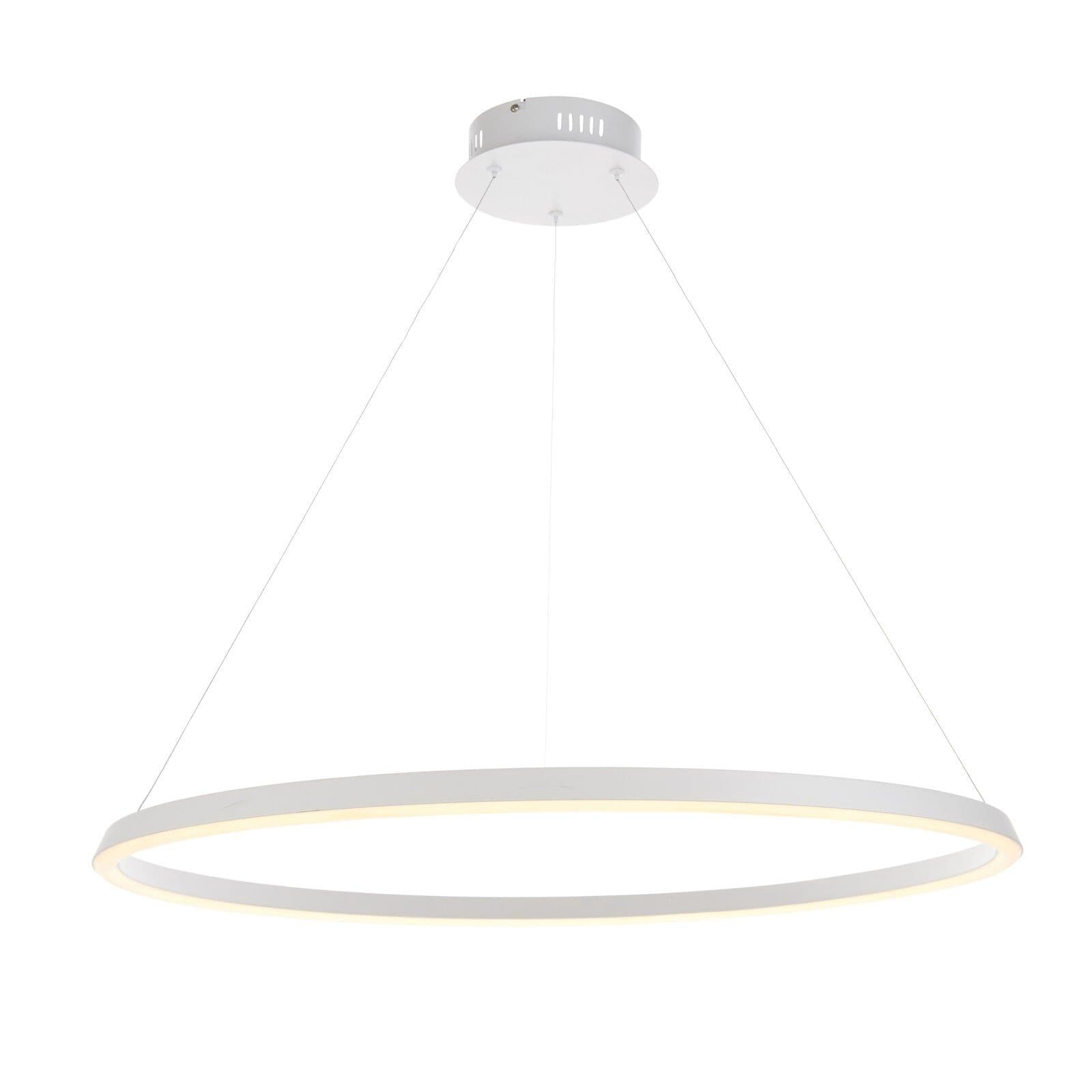 Ceiling Pendant Light Matt & Silicone 45W LED Bulb Included