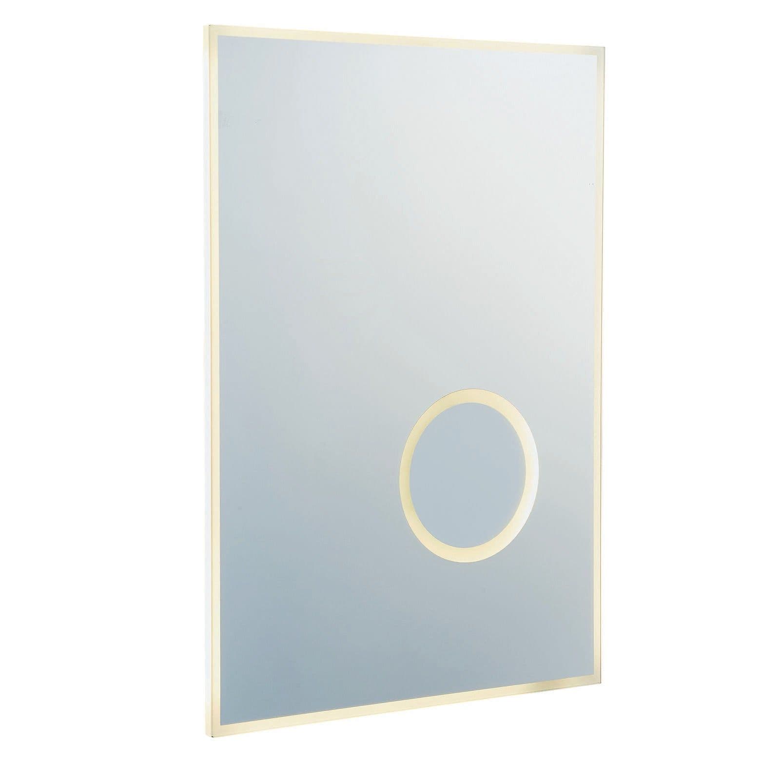 Wall Light IP44 Mirrored Glass & Paint 28W LED Bulb Included