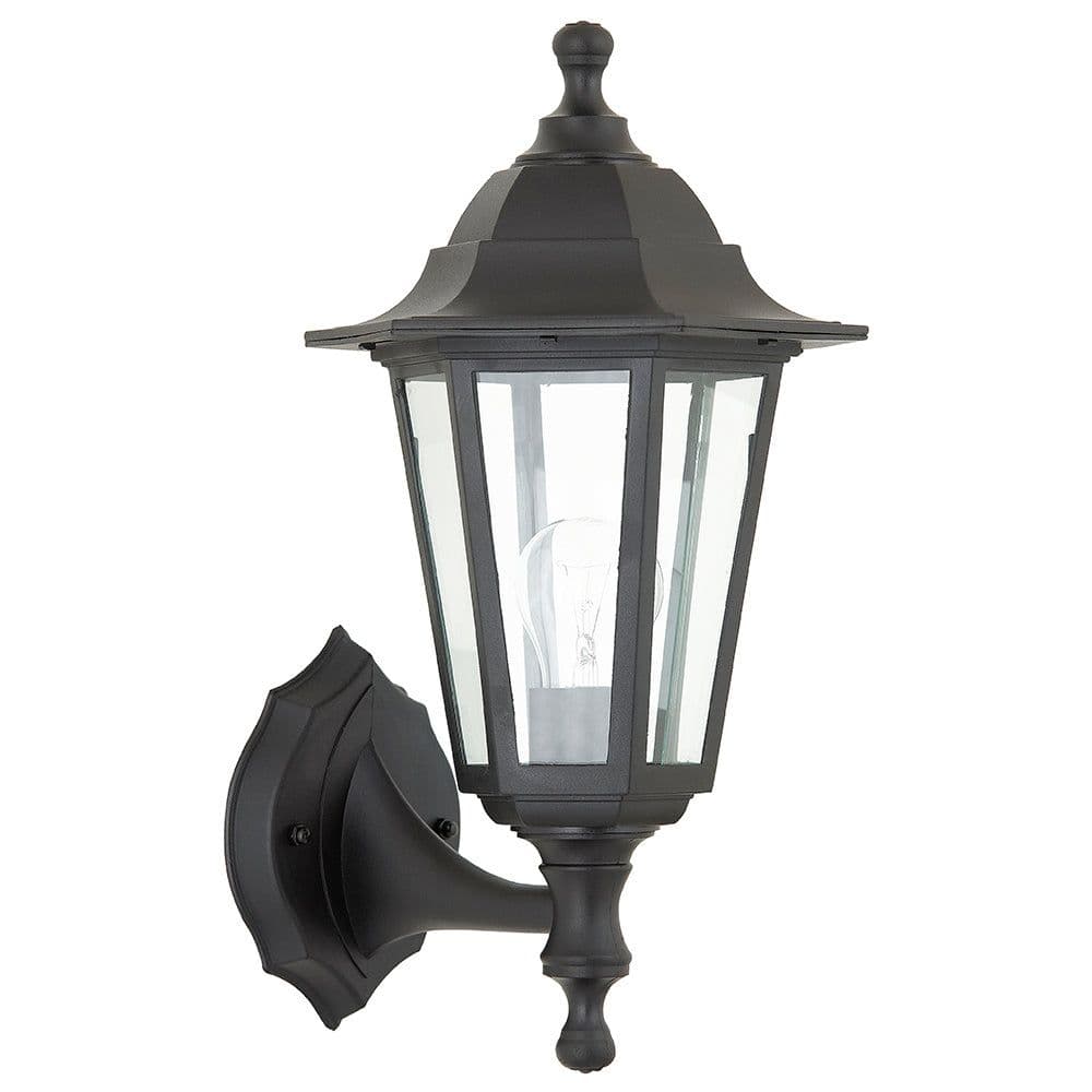 Outdoor Traditional Lantern IP44 Wall Light 60W E27 GLS LED Dimmable Lamp