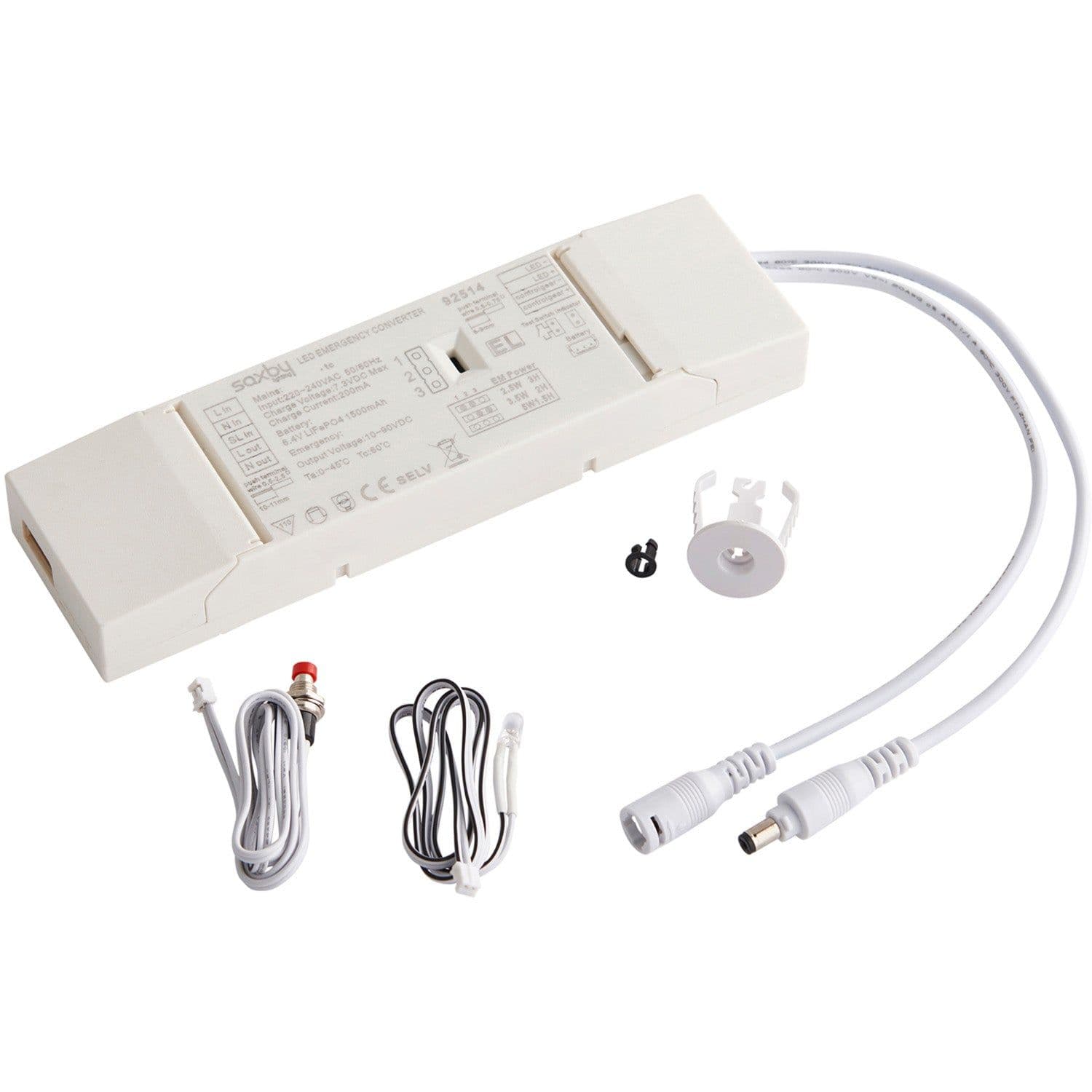 Emergency LED Lighting Conversion Kit 3 Hour Back Up Power Supply Easy Install