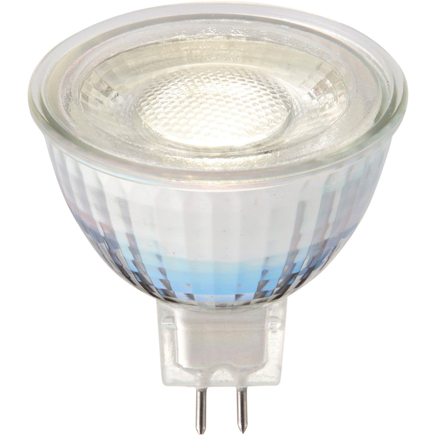 7W MR16 LED GU5.3 Bulb 4000k Cool Temperature Clear Glass LED Lamp
