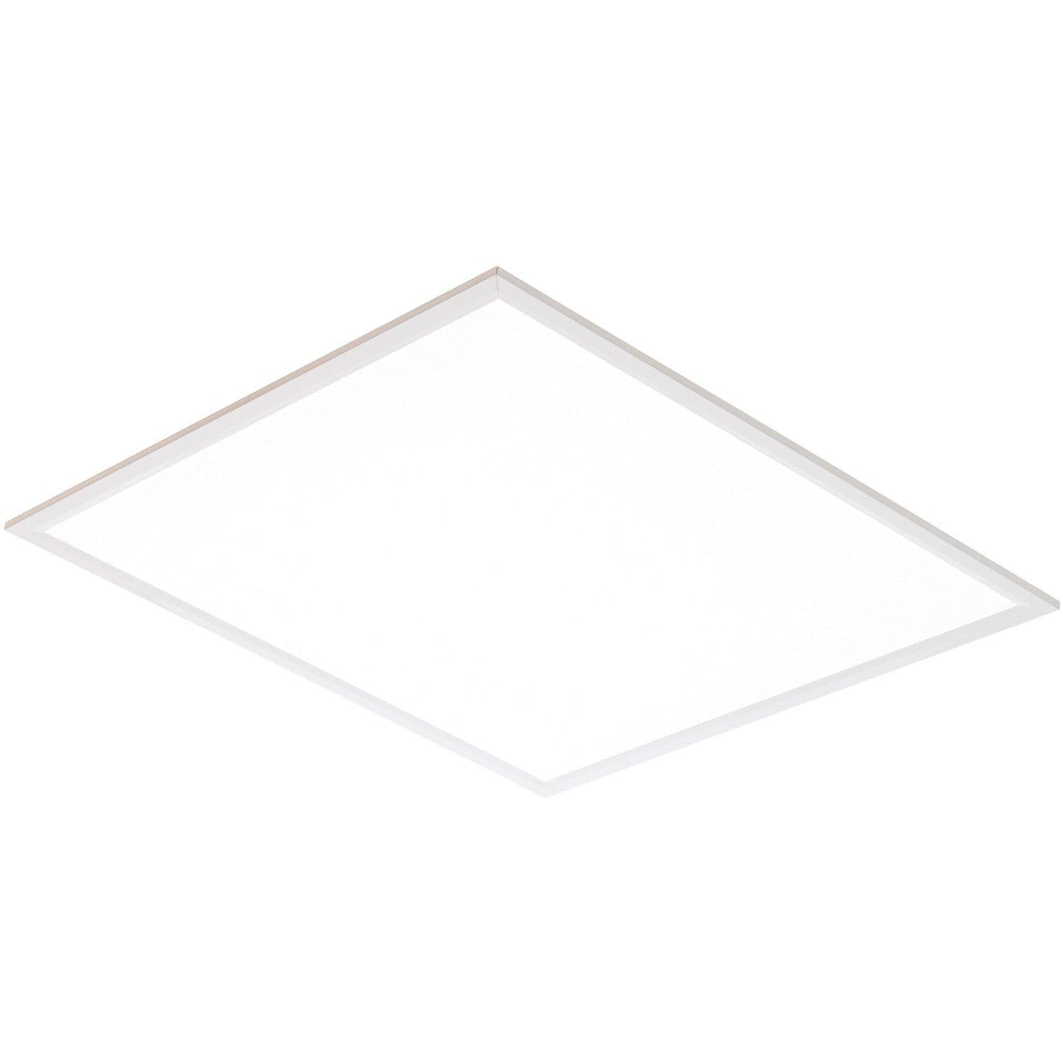 Square Backlit LED Ceiling Panel Light - 595mm Sq - 40W Daylight White LED