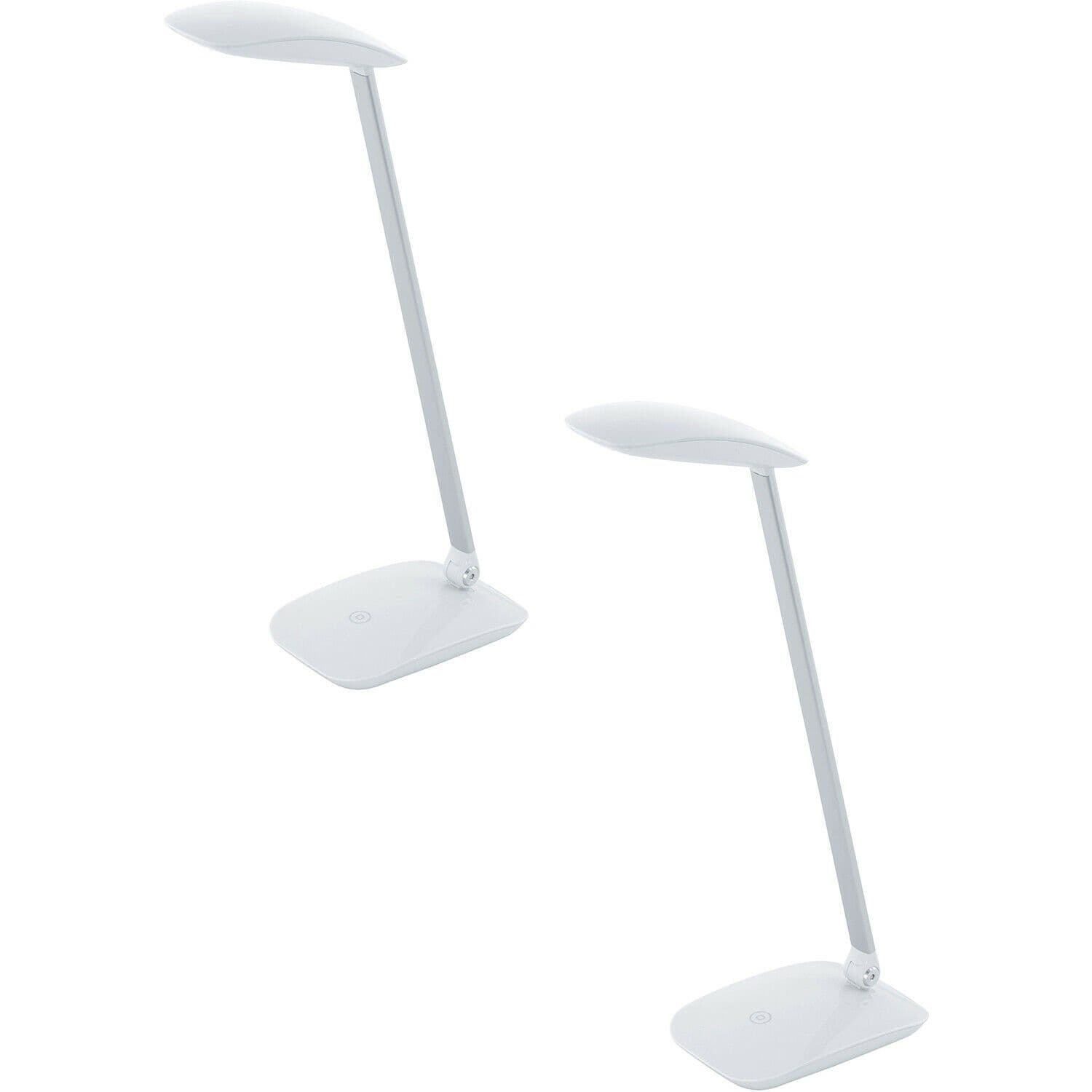 2 PACK Table Desk Lamp Touch On Off Dimming Bulb LED 4.5W Included