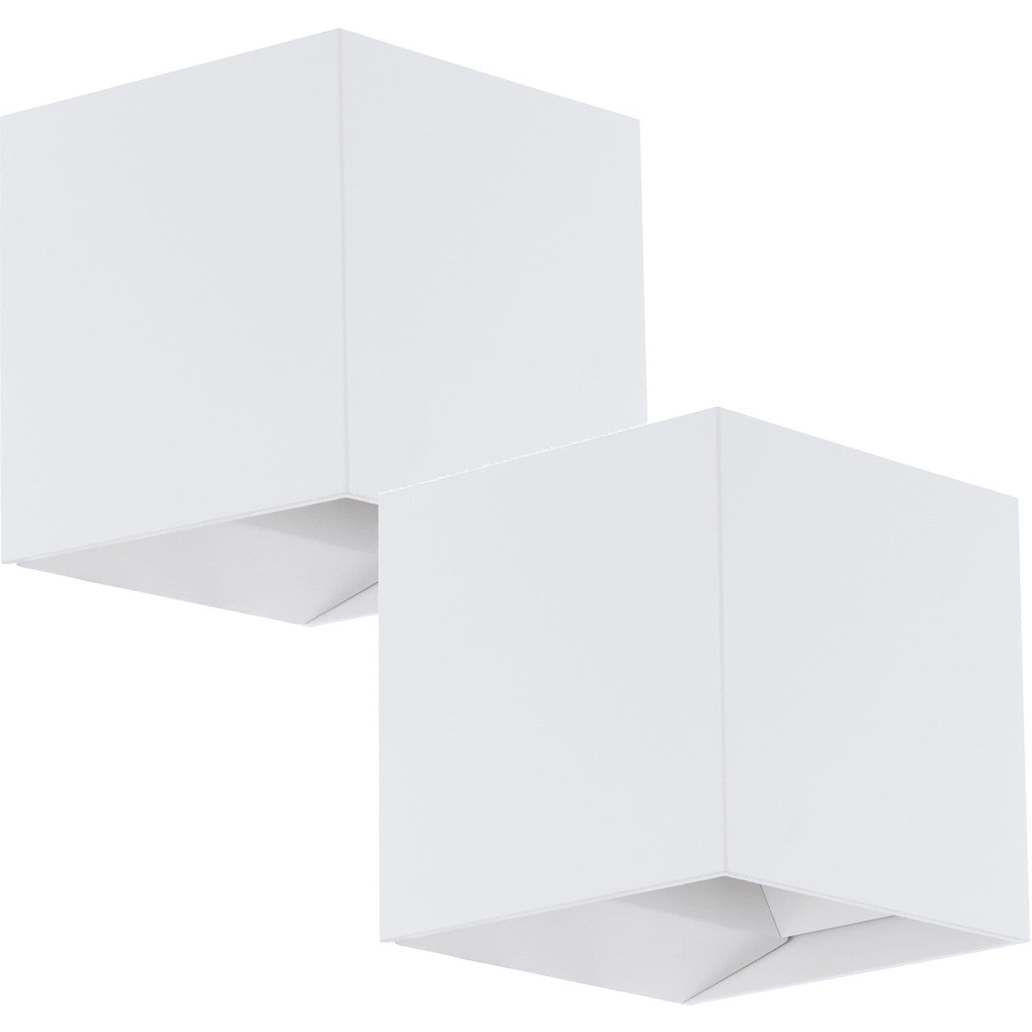 2 PACK IP54 Outdoor Wall Flood Light Adjustable 3.3W LED Porch Lamp