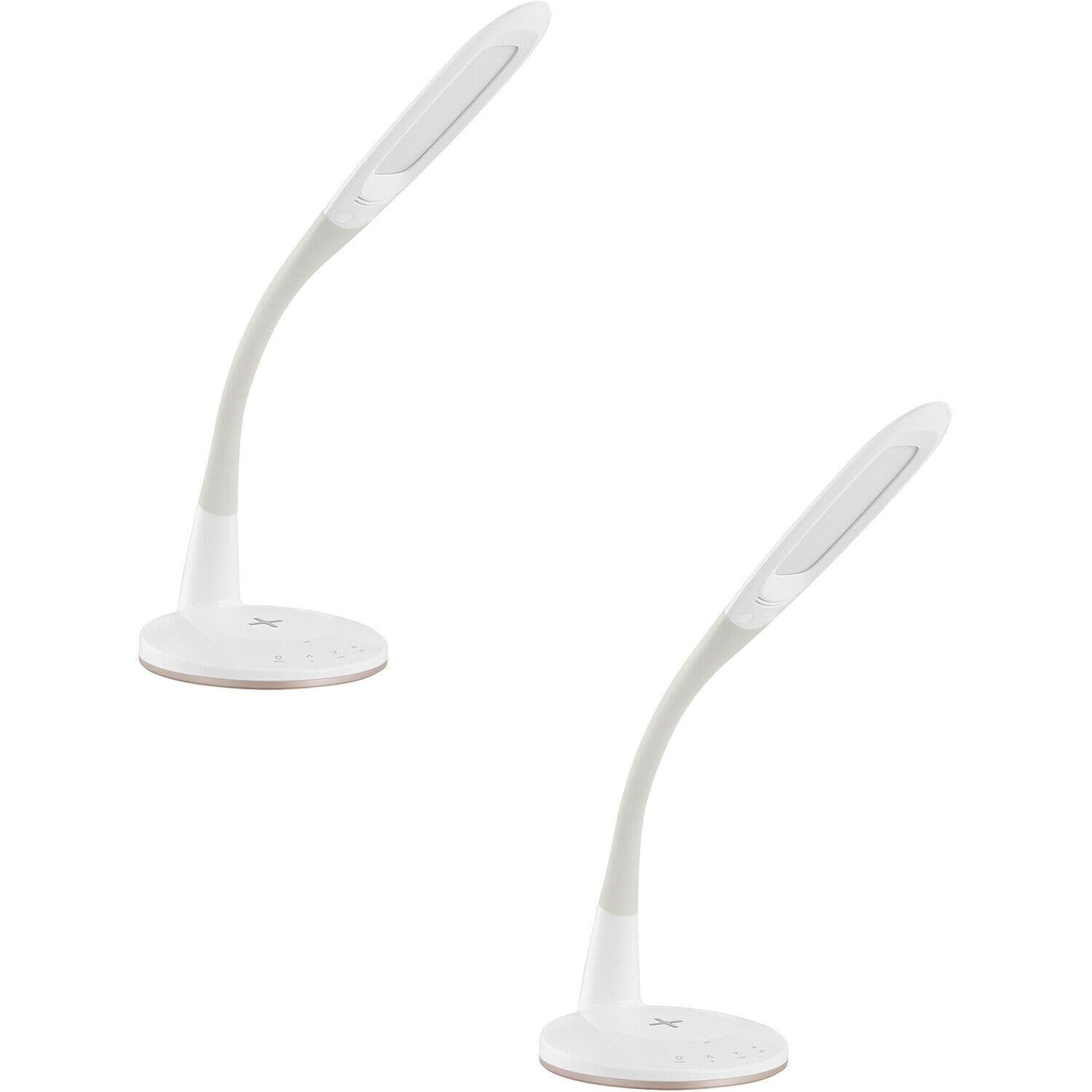 2 PACK Table Desk Lamp Touch On Off Dimming Bulb LED 3.7W Included