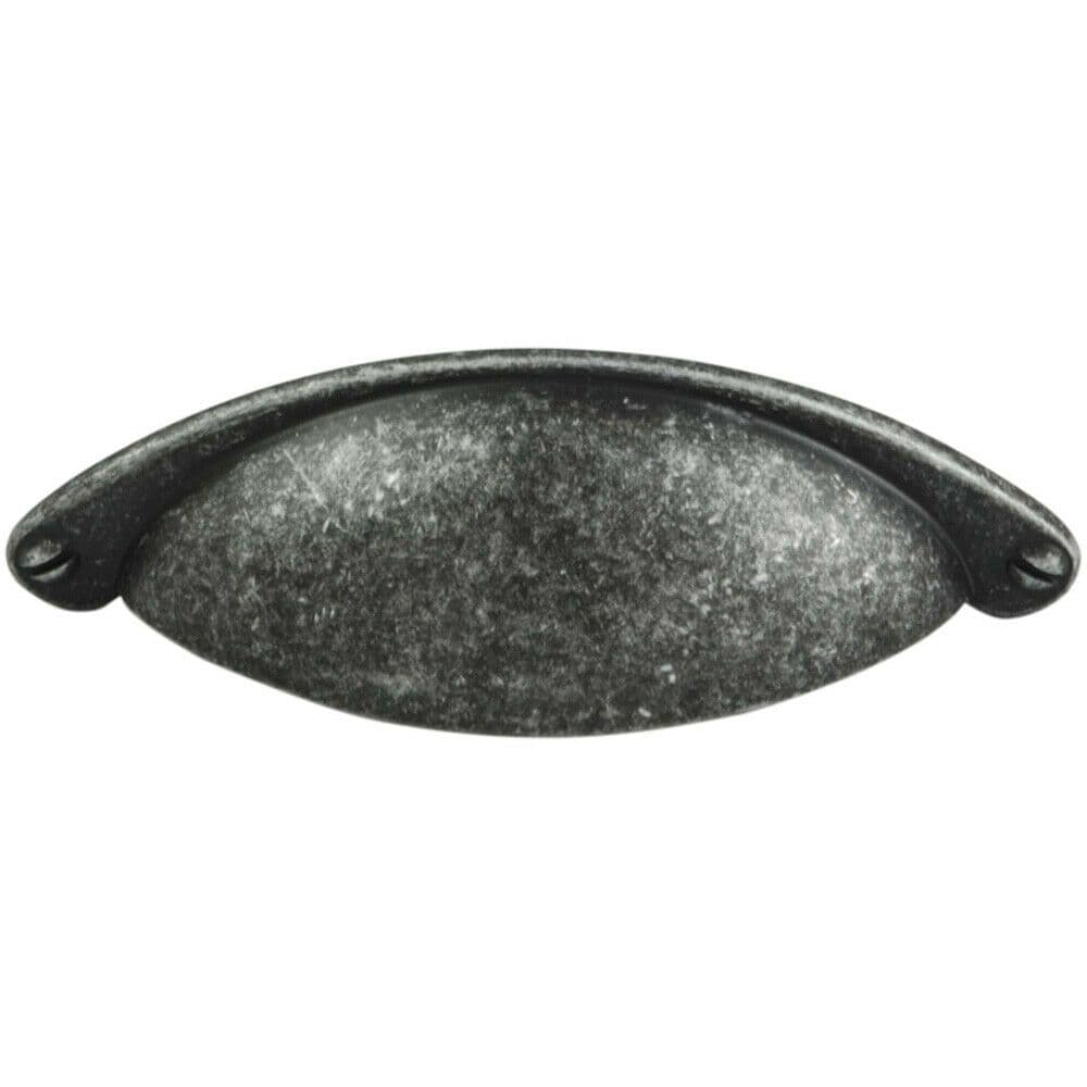 Traditional Cup Pull Handle 104 x 26mm 64mm Fixing Centres