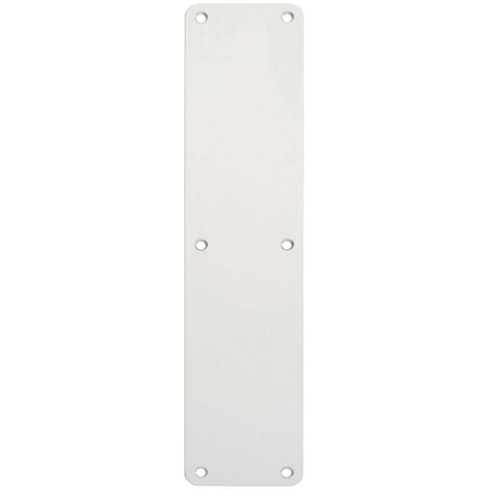 Plain Door Finger Plate 350 x 75mm Satin Anodised Aluminium Push Plate