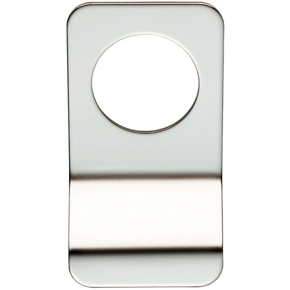 Rim Profile Cylinder Latch Pull External Door Handle Bright Stainless Steel