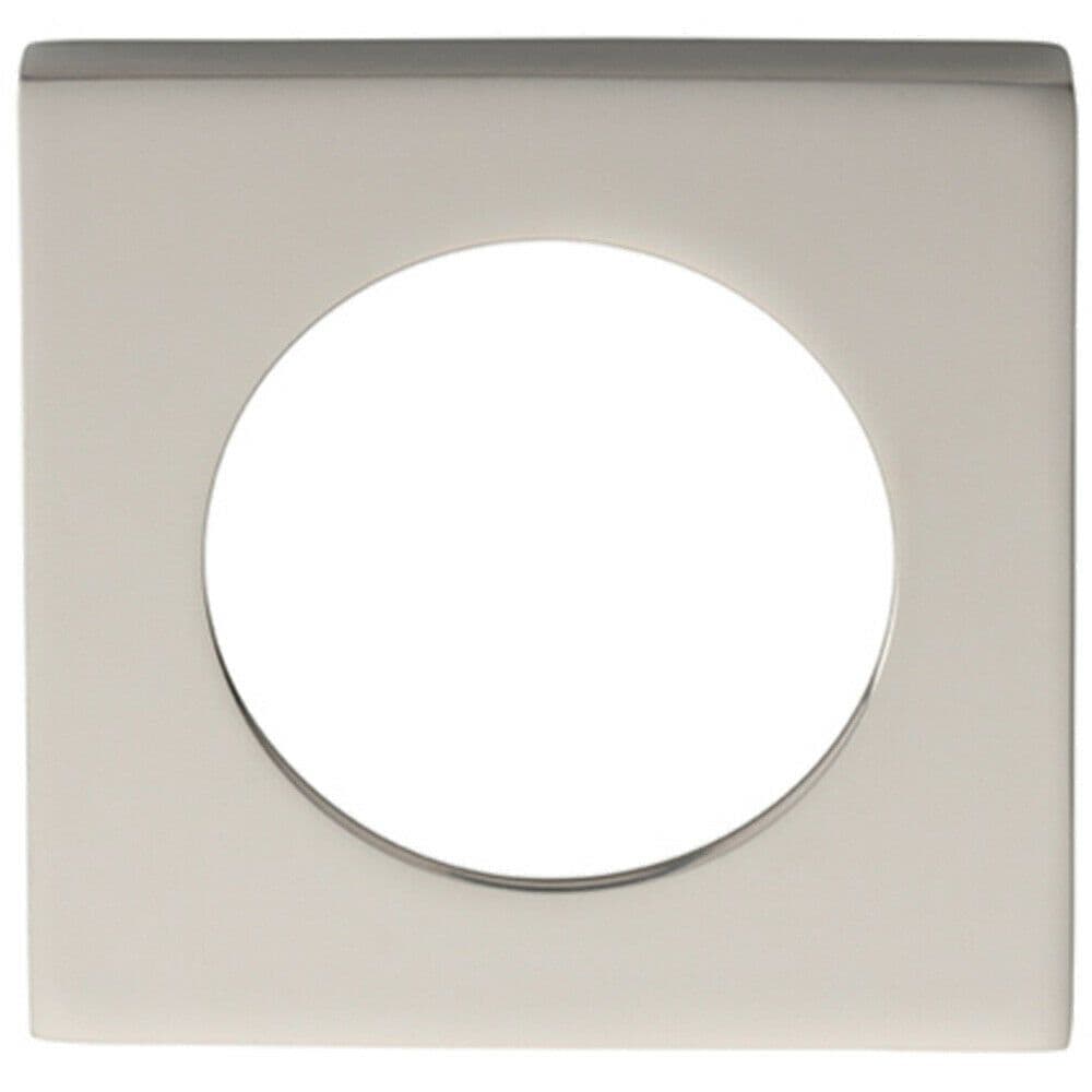 Square Door Handle Pack 52 x 52 x 7mm Polished Stainless Steel