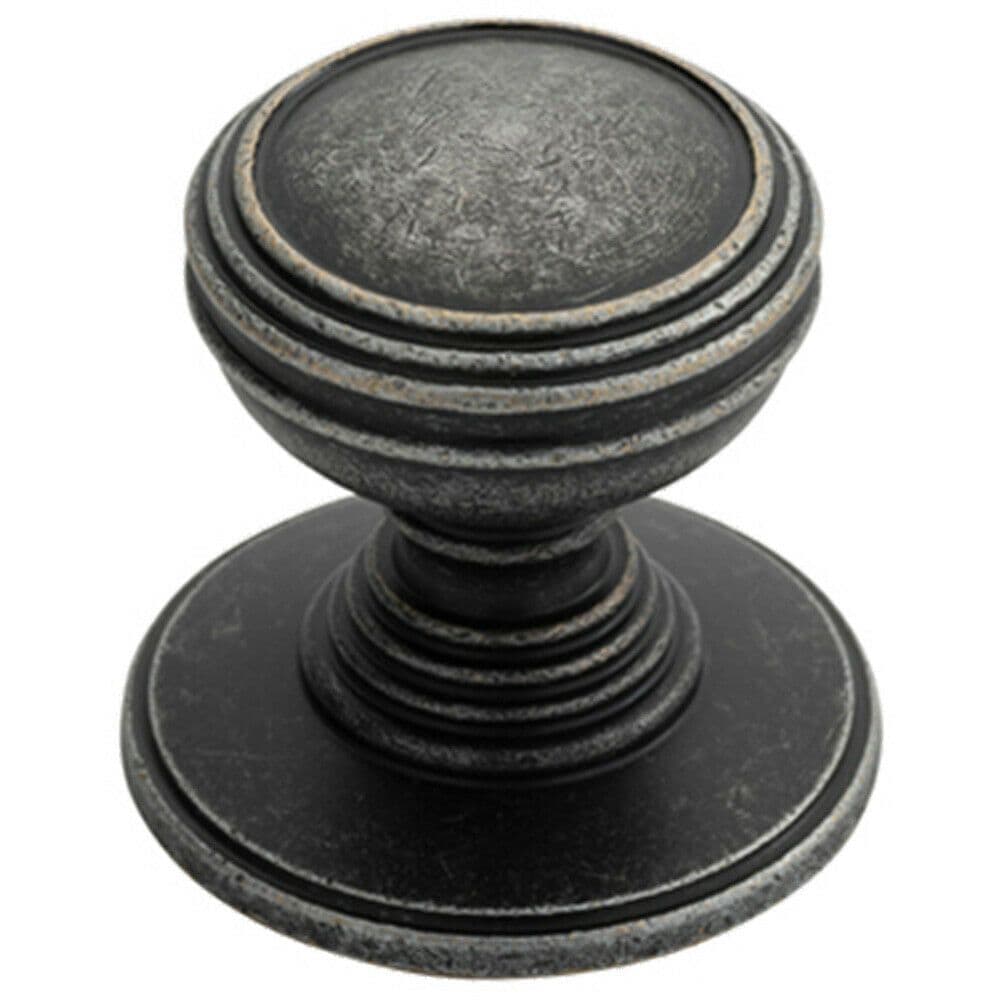 Ringed Tiered Cupboard Door Knob 30mm Diameter Cabinet Handle