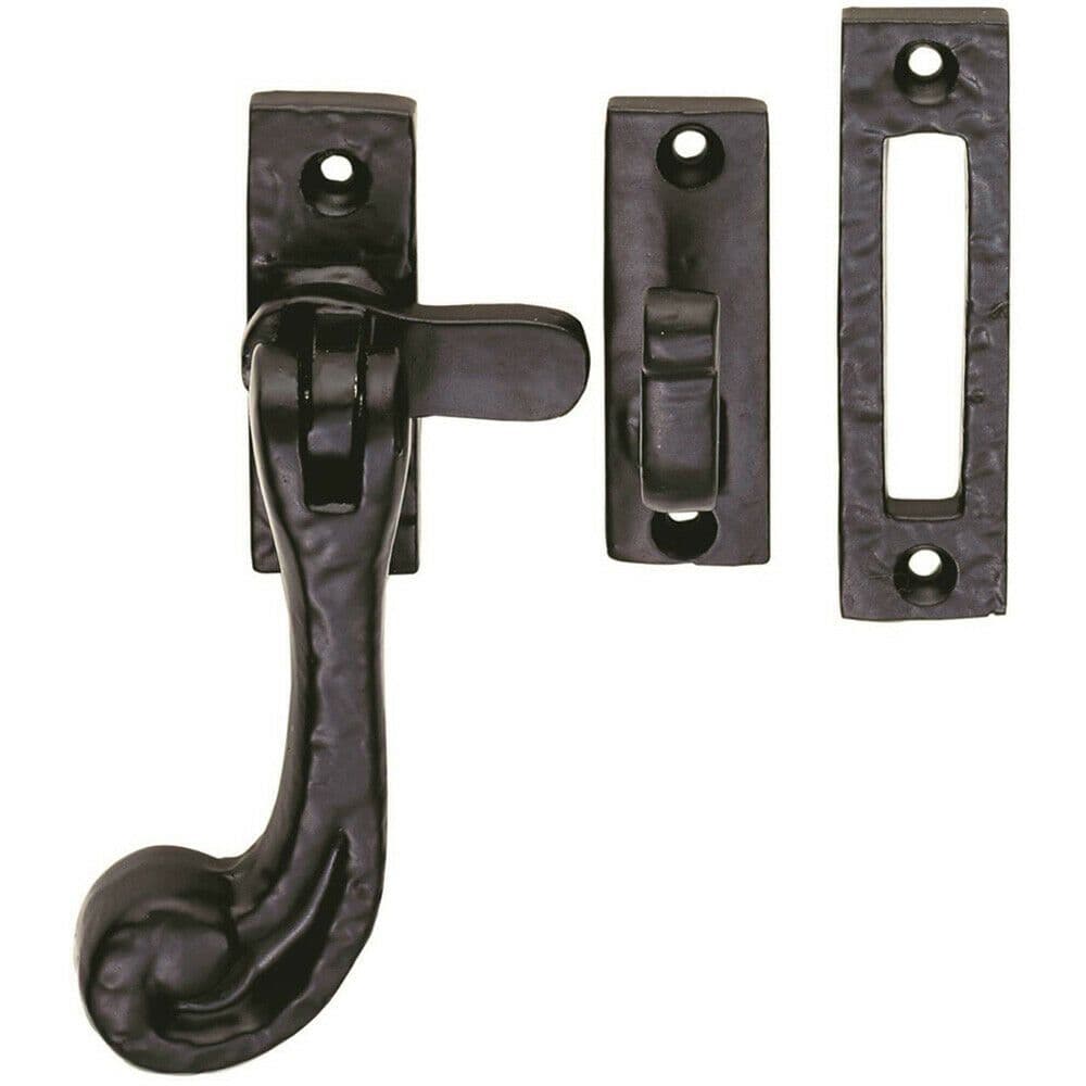 Chunky Handled Antique Window Casement Fastener Powder Coated Finish