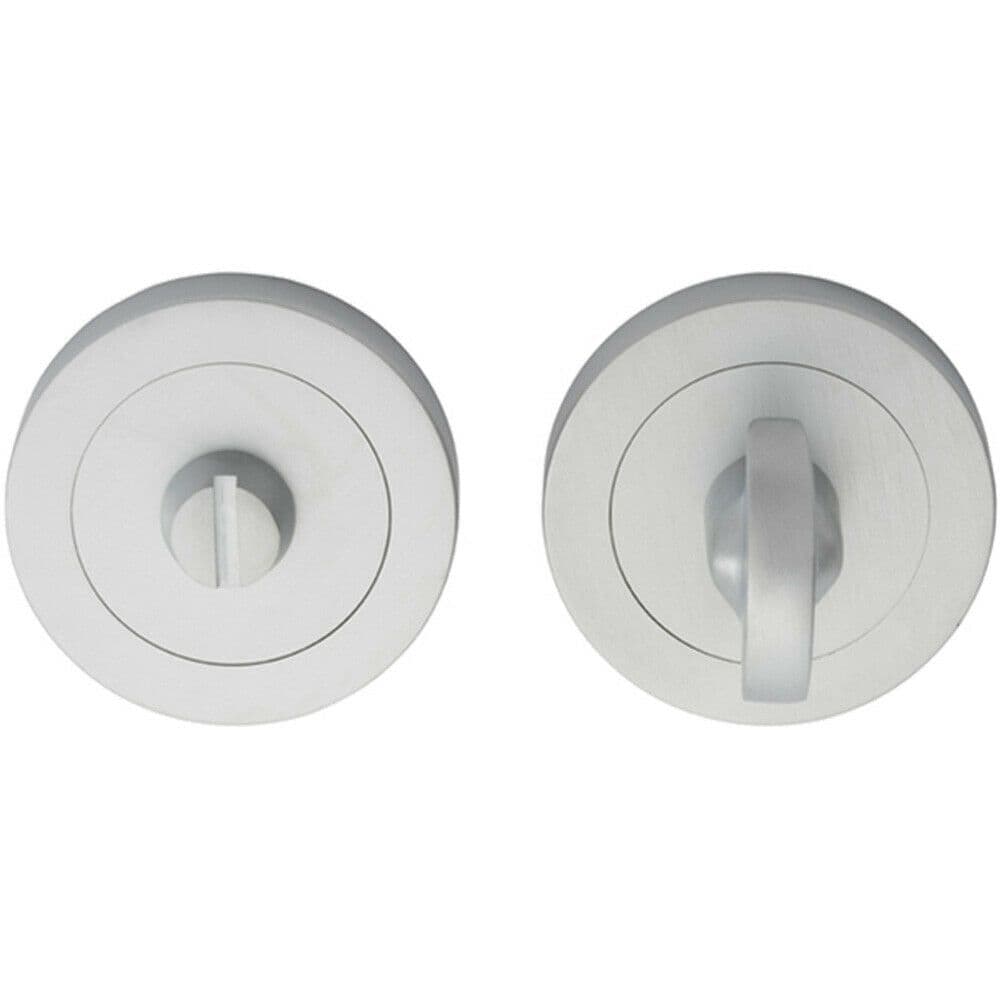 Thumbturn Lock Release Handle Concealed Fix 80mm Spindle Satin Chrome
