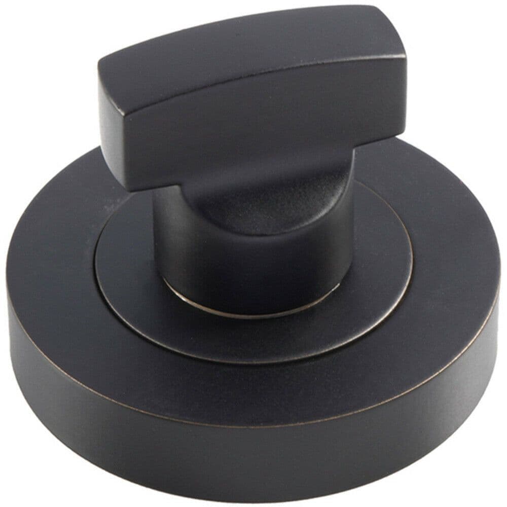 Thumbturn Lock Release Handle Concealed Fix Round Rose Matt