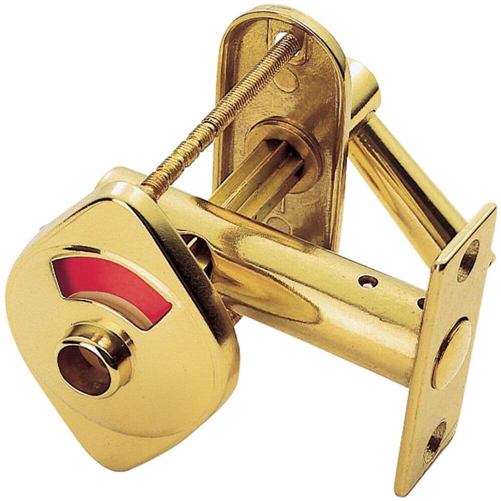 Bathroom Indicator Bolt Emergency Release Polished Brass 57mm X 20mm