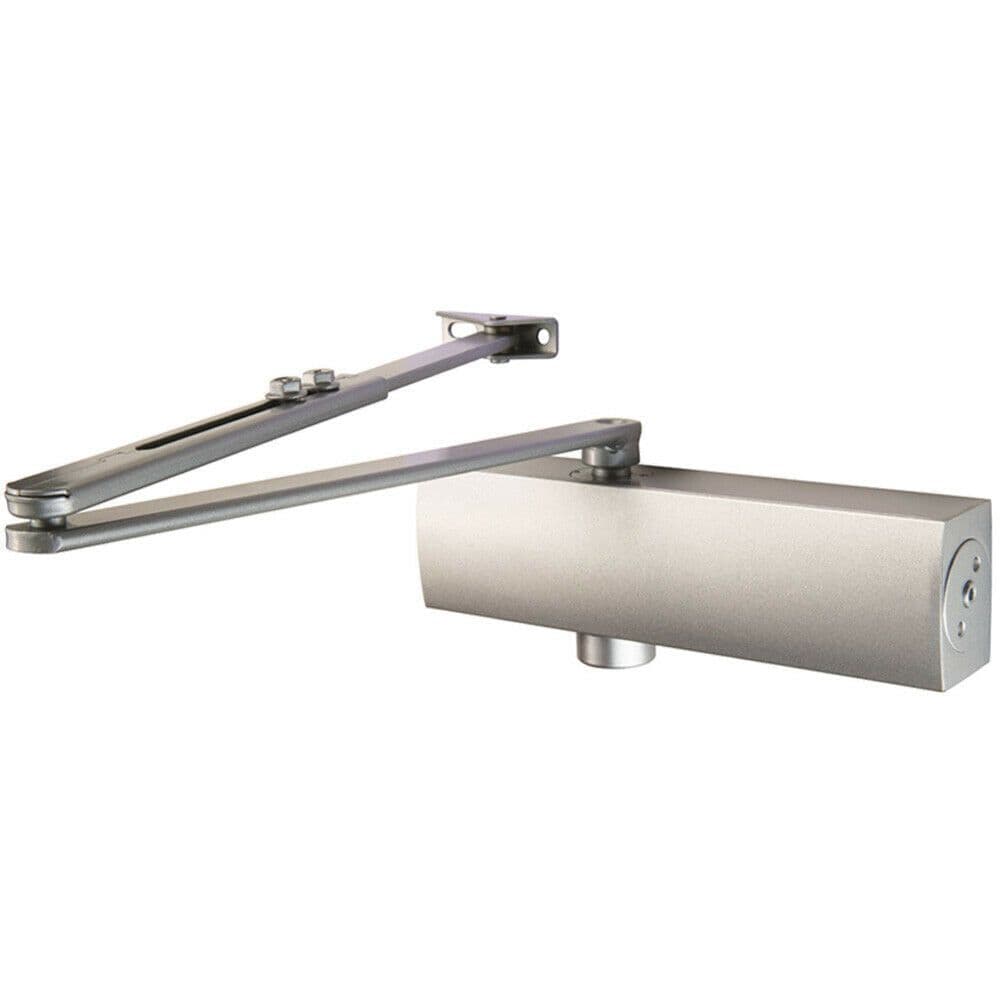Full Cover Overhead Door Closer Variable Power 2 5 Left or Right Handed
