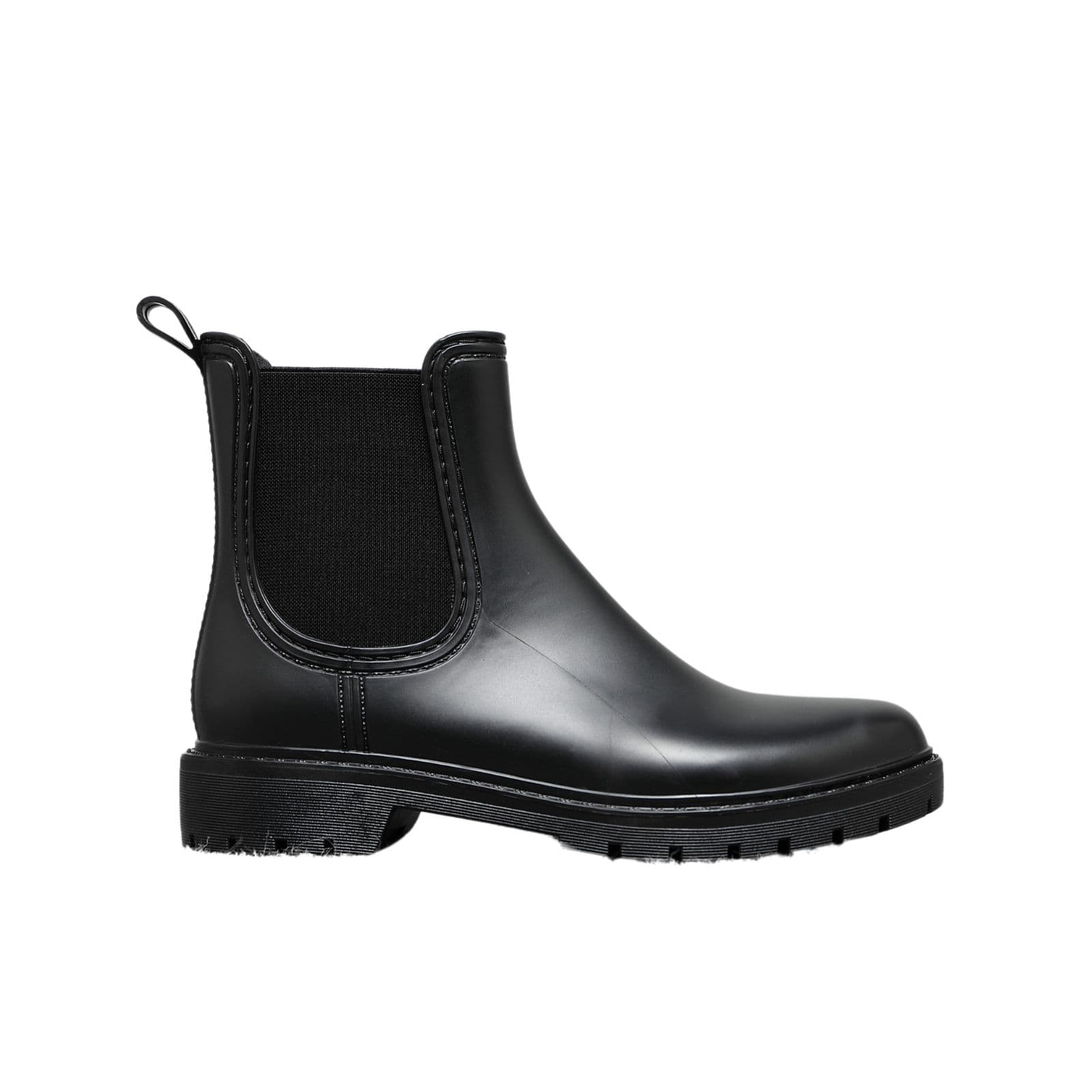 IVACHY Women's Classic Chelsea Rainboots- Waterproof- Ankle Boots in Black | Size: 3