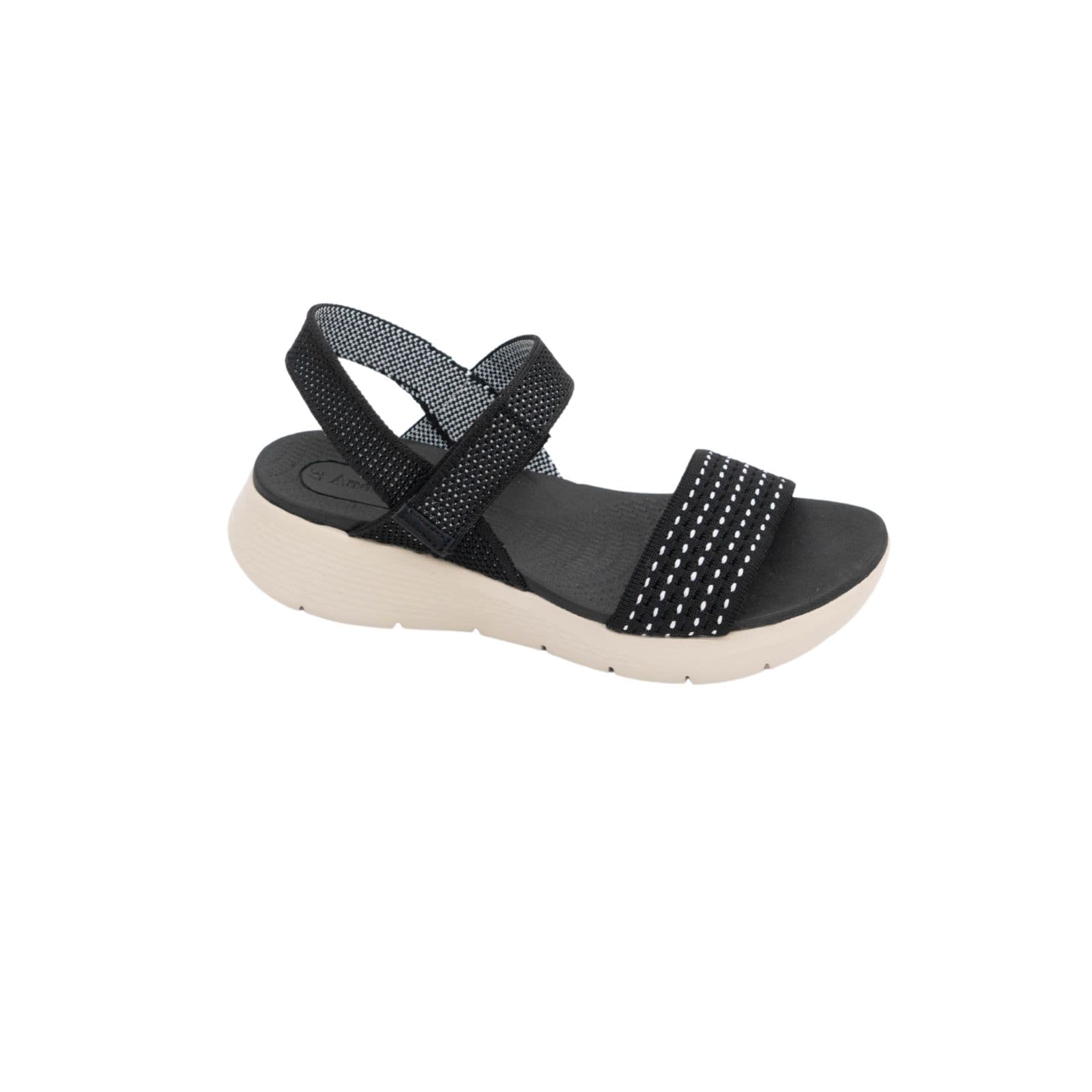 IVACHY Women's Comfortable Sandals - Lightweight Platform Sandals in Black | Size: 7