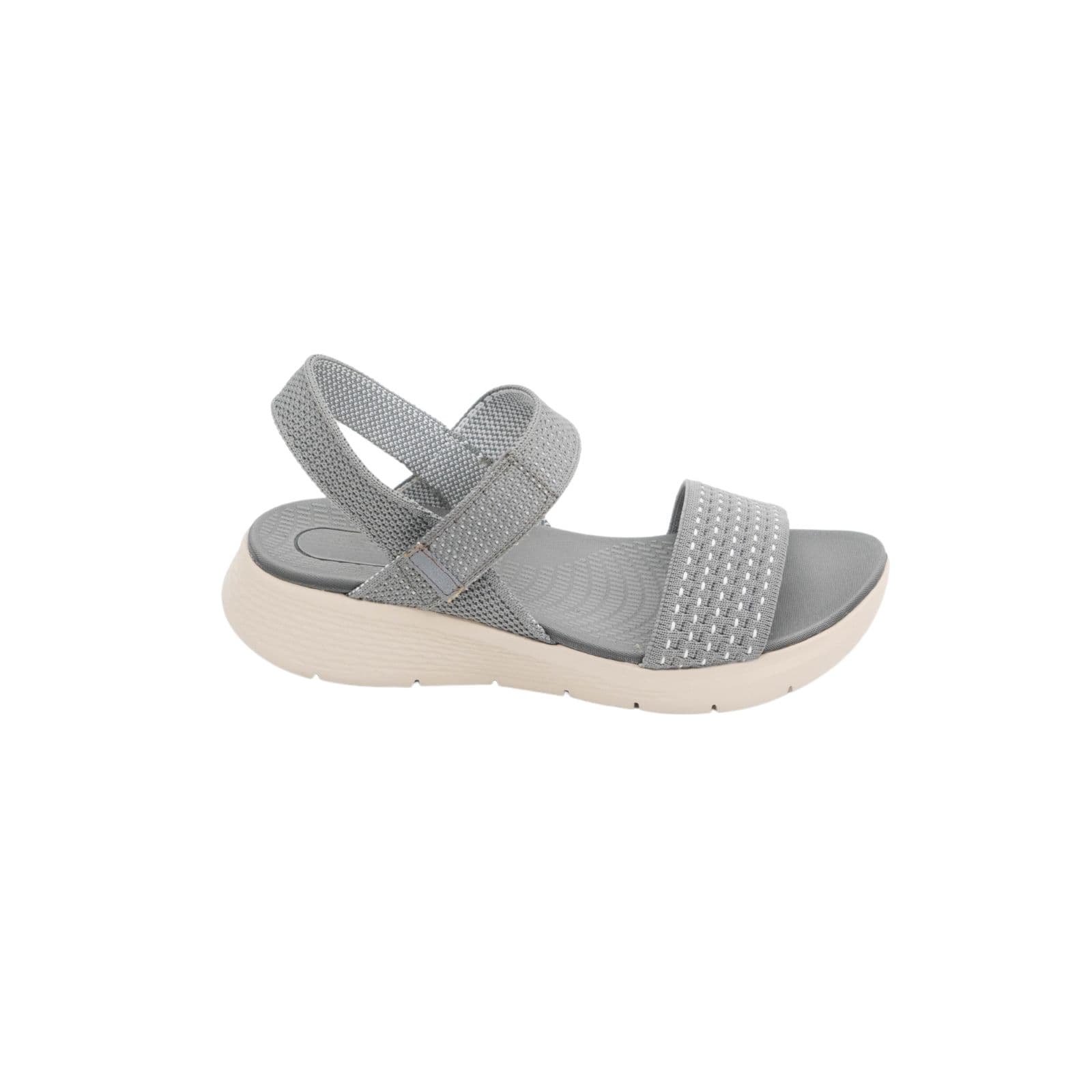IVACHY Women's Comfortable Sandals - Lightweight Platform Sandals in Grey | Size: 5