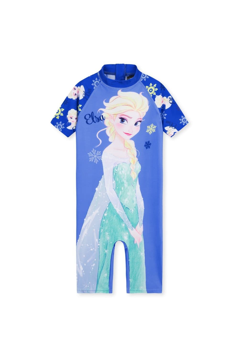 Frozen Swimming Costume Short Sleeve