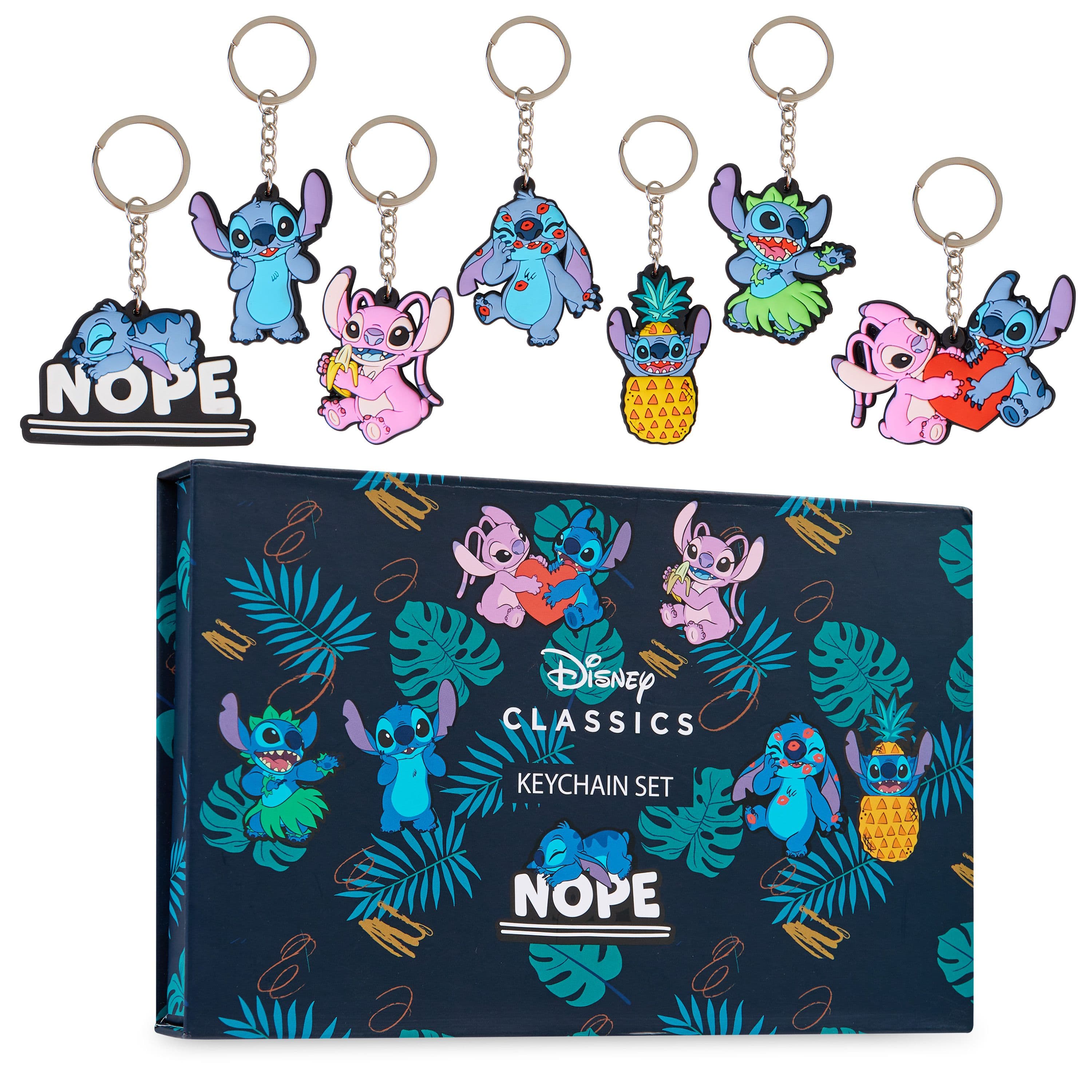 Stitch 3D Keyrings