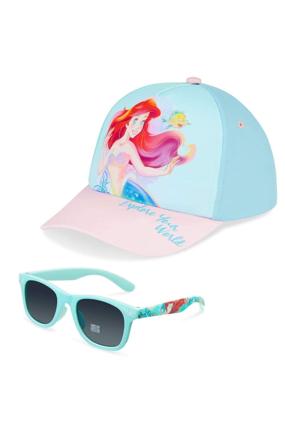 Little Mermaid Cap & Sunglasses