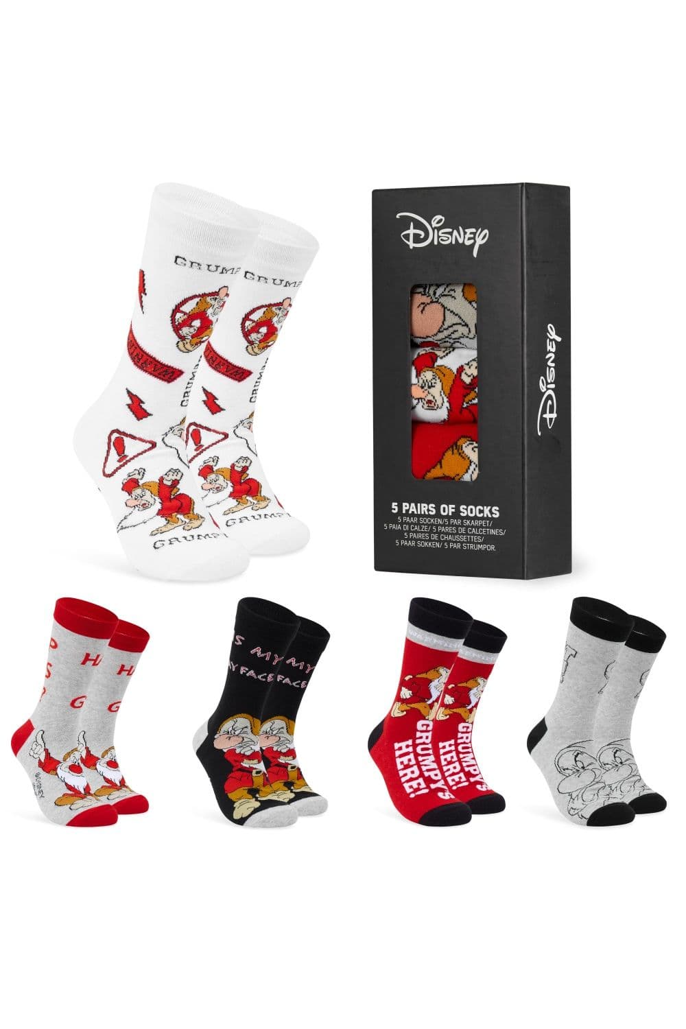 Grumpy Socks 5 Pack