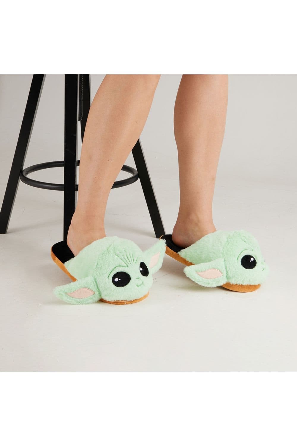Mandalorian Yoda 3D Soft Slippers