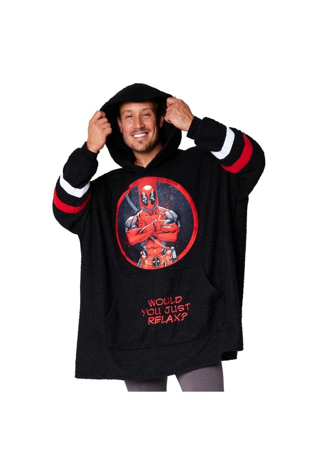 Deadpool Super Soft Oversize Poncho