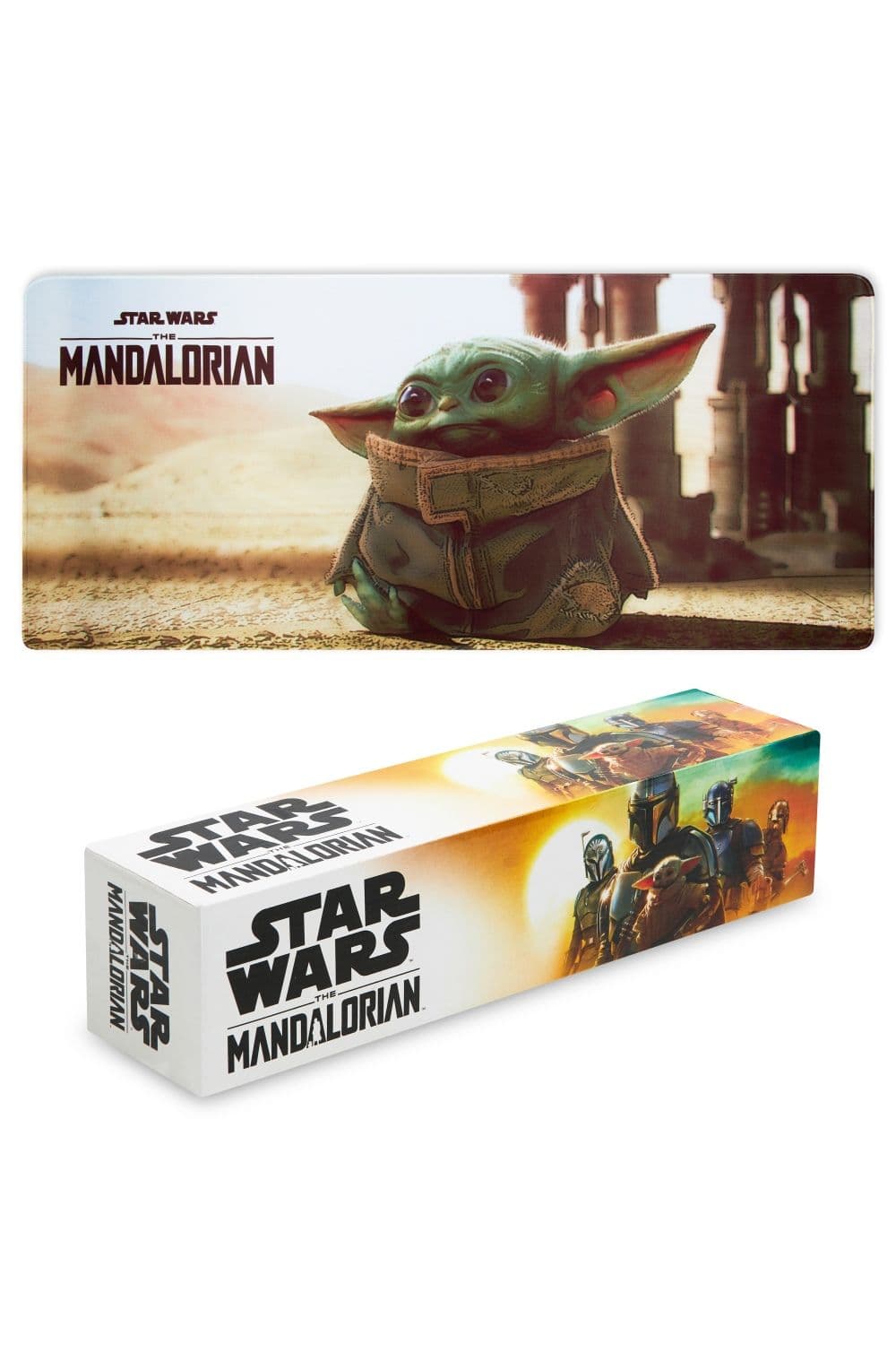 Mandalorian Yoda Large Mouse Pad