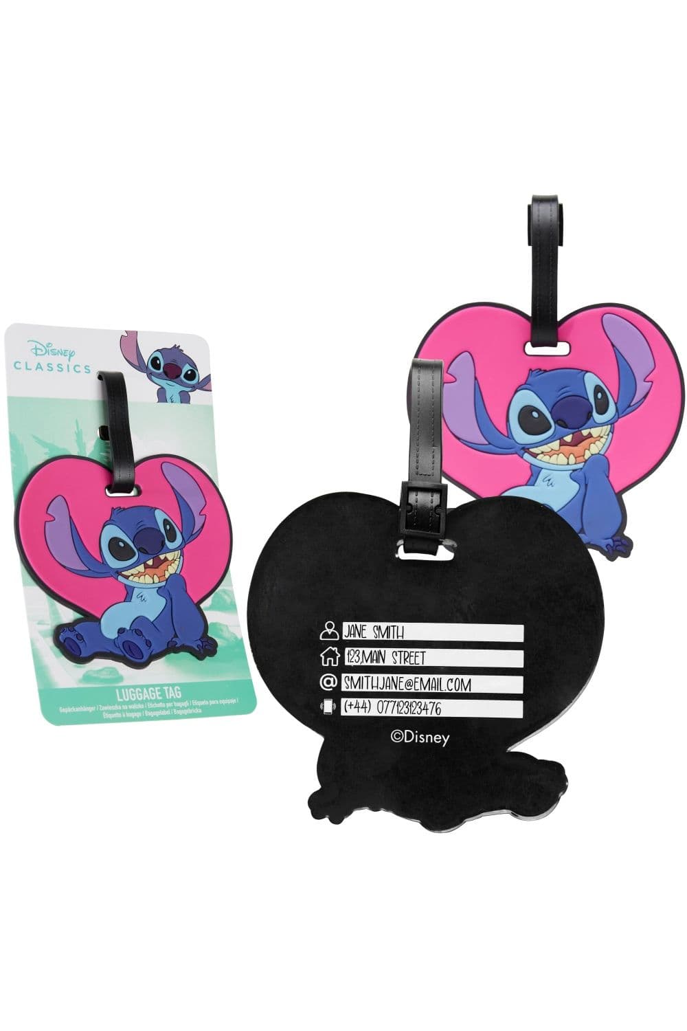 Stitch Luggage Tag