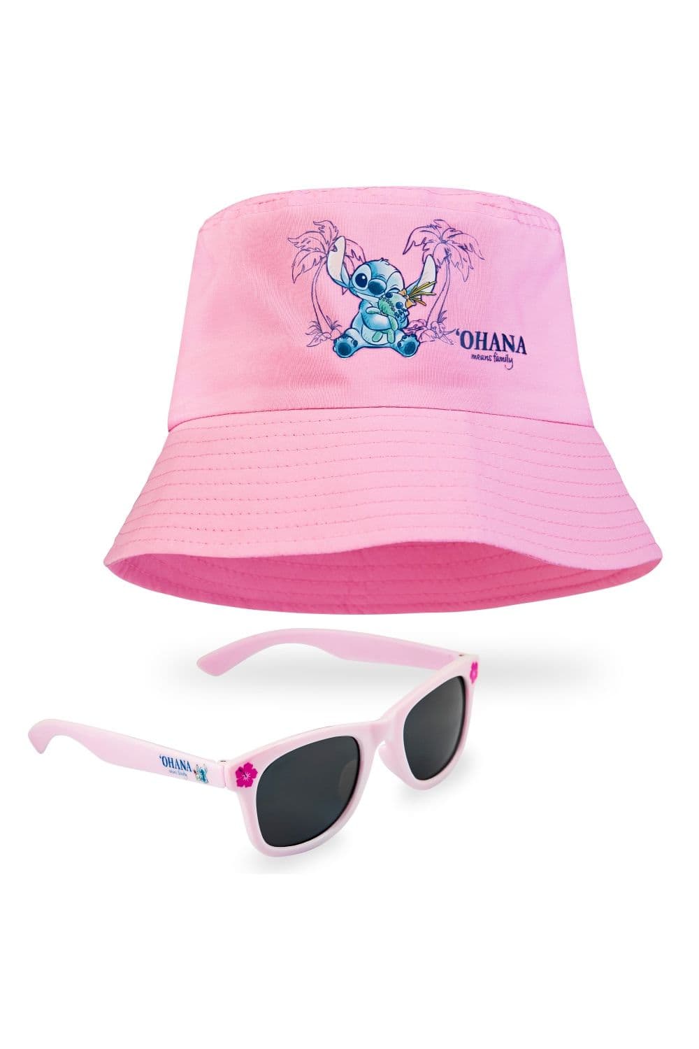 Stitch Bucket Hat & Sunglasses Set