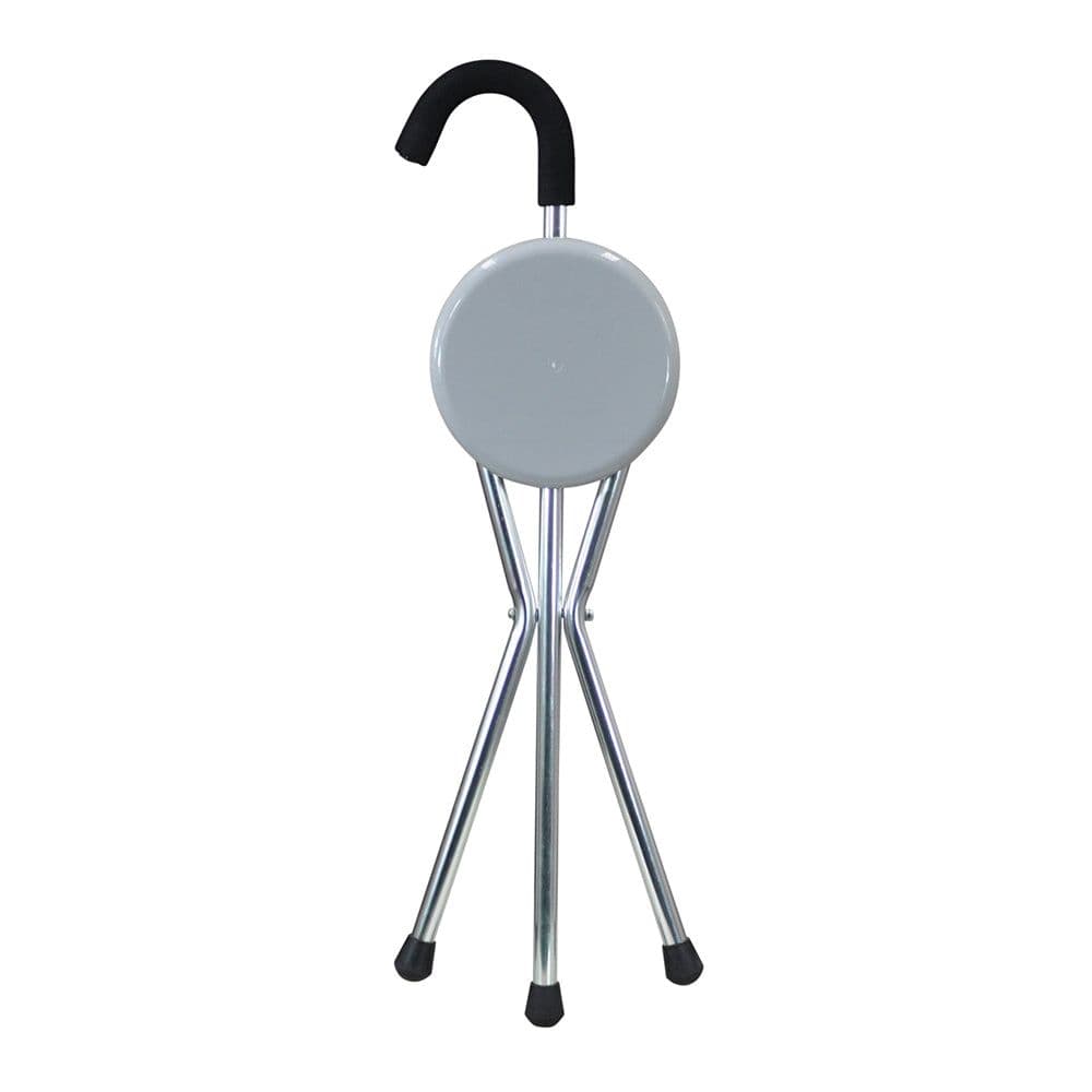 Folding Seat Cane Walking Cane Integrated Folding Seat Portable Stool