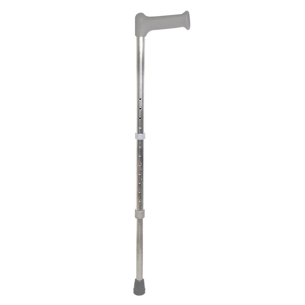 Ambidextrous Lightweight Aluminium Walking Stick 12 Height Settings Medium