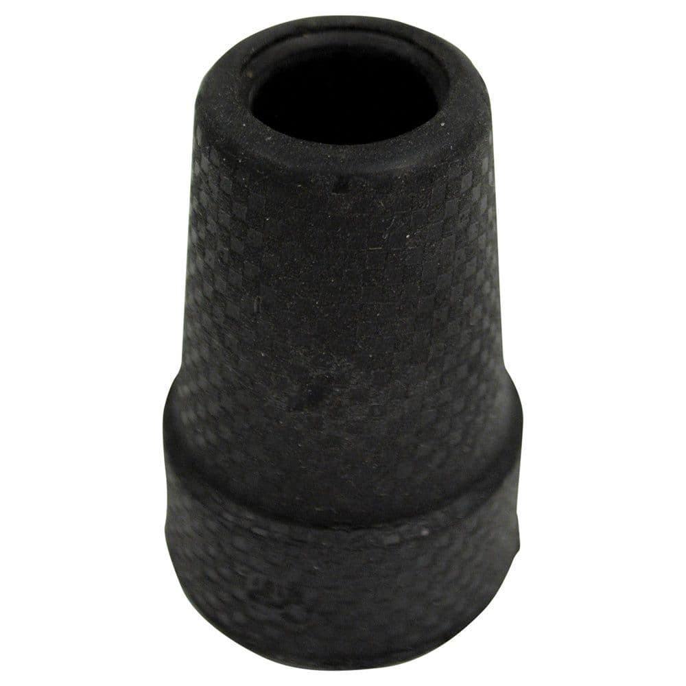 Deluxe Chequered Design Walking Stick Ferrule 16mm Anti Slip Design