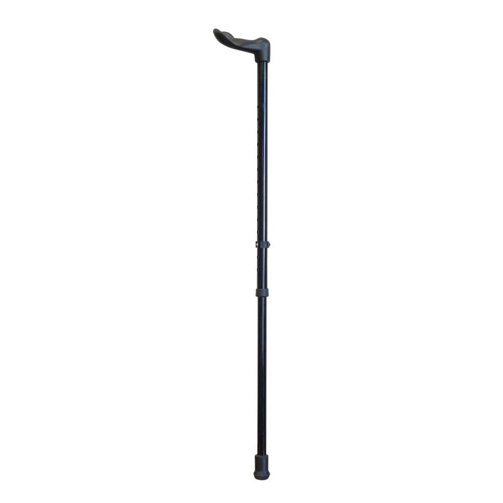 Right Handed Ergonomic Handled Walking Stick Palm Grip 14 Heght Settings