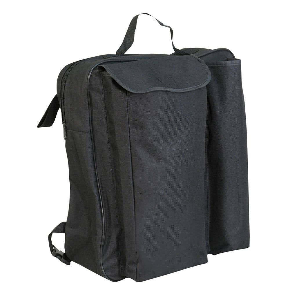 Wheelchair Crutch Bag Carries Two Crutches Storage Compartment