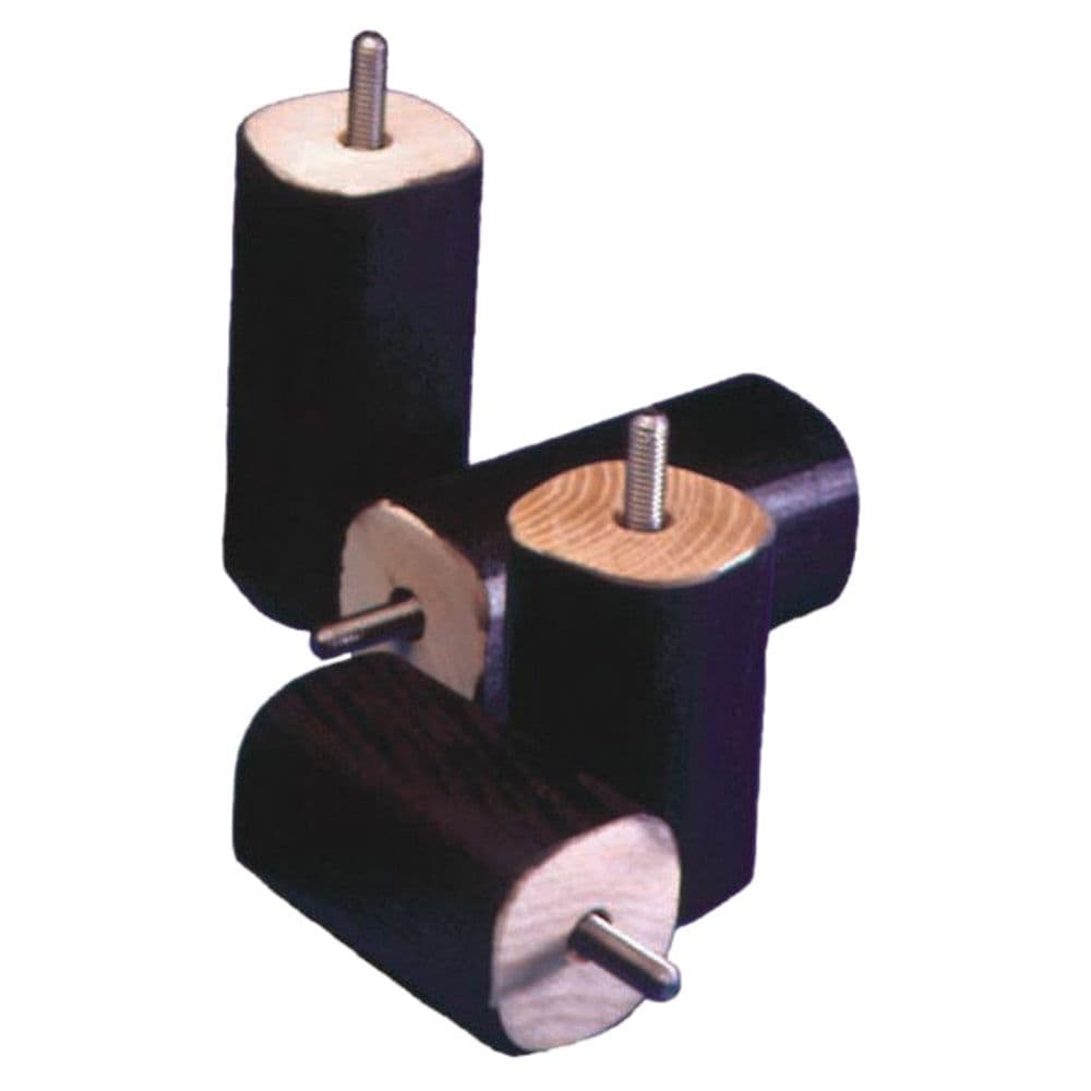 100mm Adjustable Height and Width Linked Bed Raisers - 500kg Weight Limit