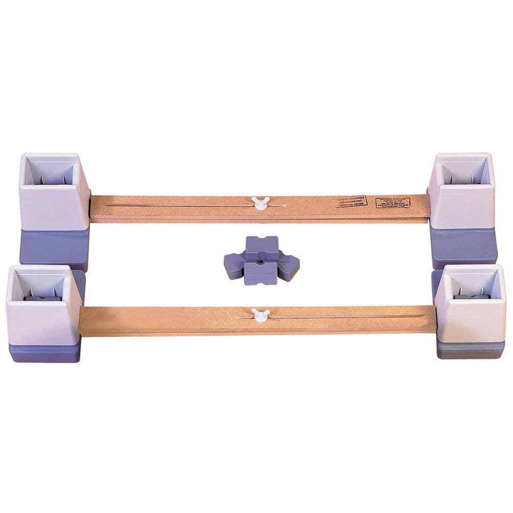 Adjustable Height Width Bed Raisers 914 1460mm Width Linked Bed Raiser