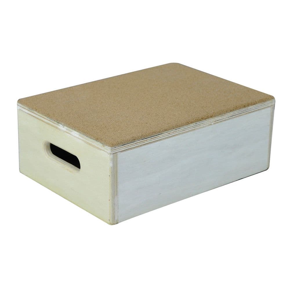 Cork Top Step Box 6 Inch Height Integrated Handles Weight Limit