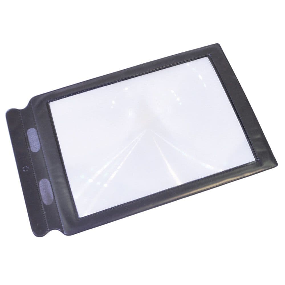 Reading Sheet Magnifier 2x Magnification Lightweight Large Reading Aid