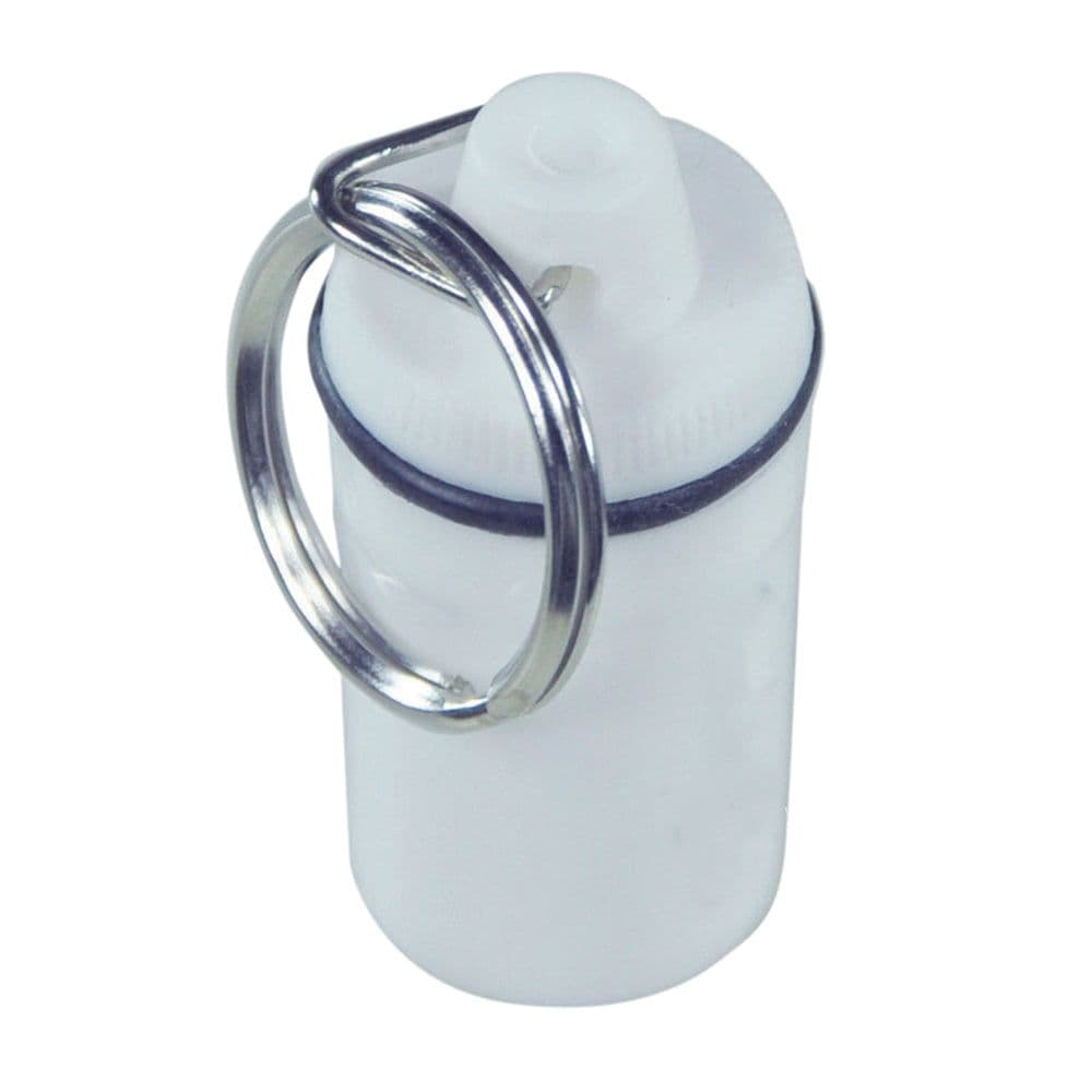 Keyring Personal Pill Storage Compartment Plastic Screw on Lid