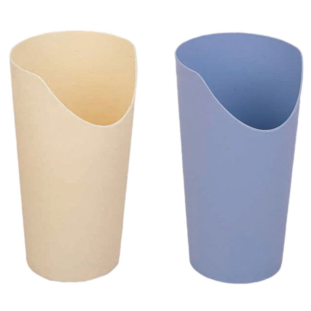 Drink Cup with Nose Cut Out - No Head Tilt Disability Drinking Cup Aid
