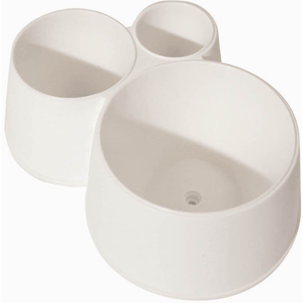 Anti Spill Jar Bottle Opener Three Sized Holders Rubberised Grip